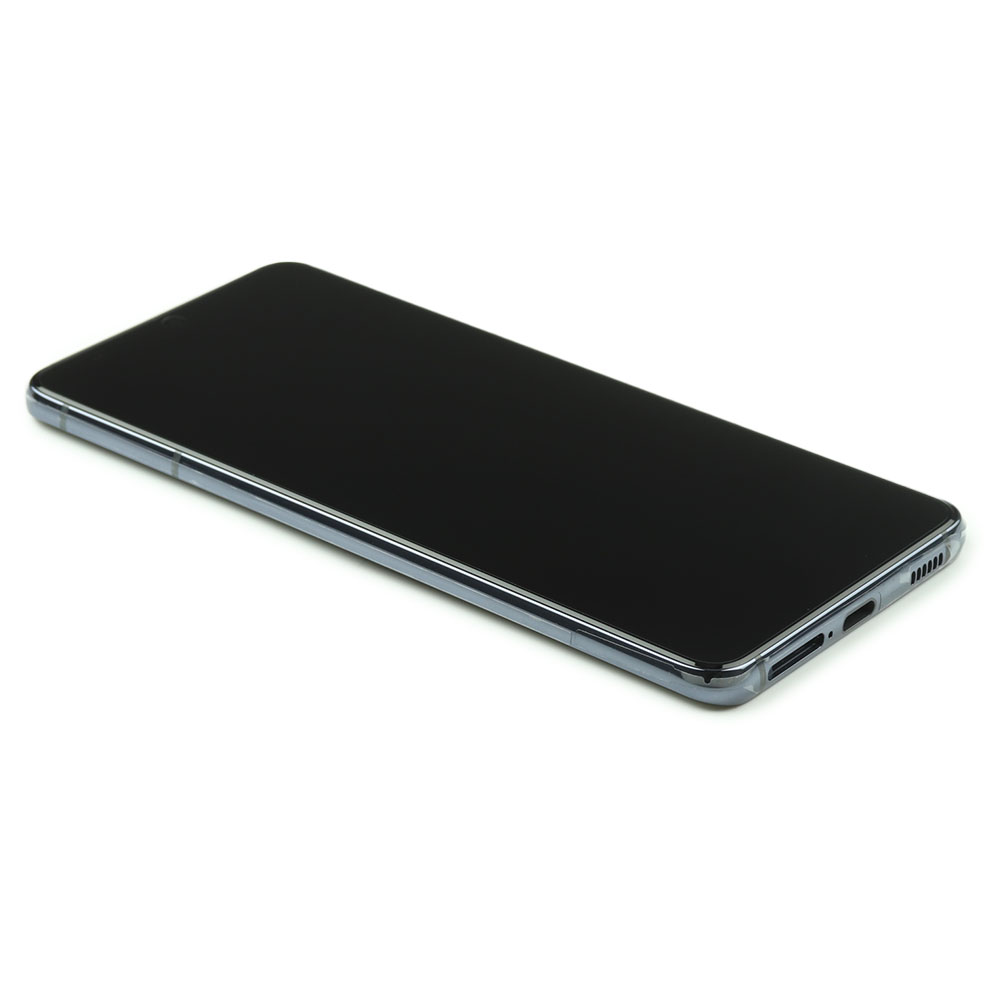 Display Complete with Housing (without Front-facing Camera) For Samsung Galaxy S21 Grey Service Pack