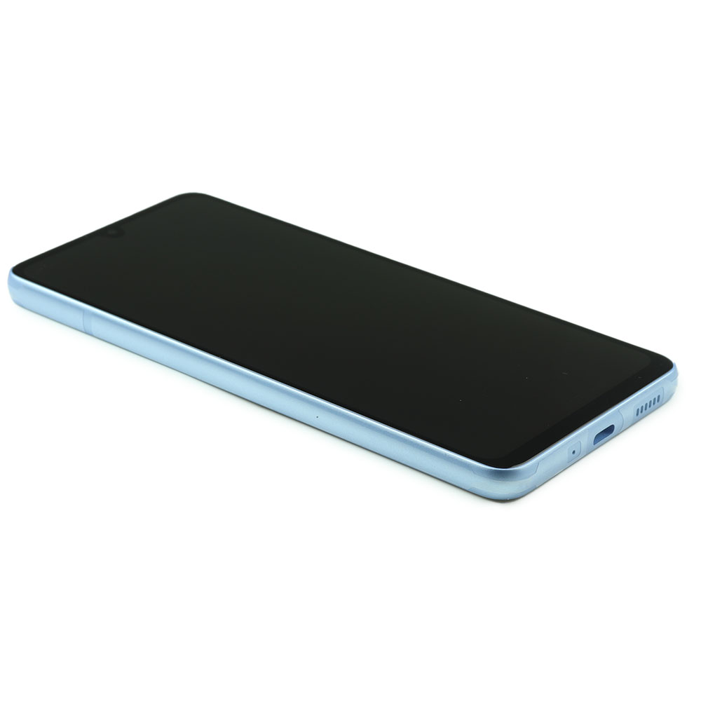 Display Complete with Housing Awesome For Samsung Galaxy A33 5G Blue Service Pack