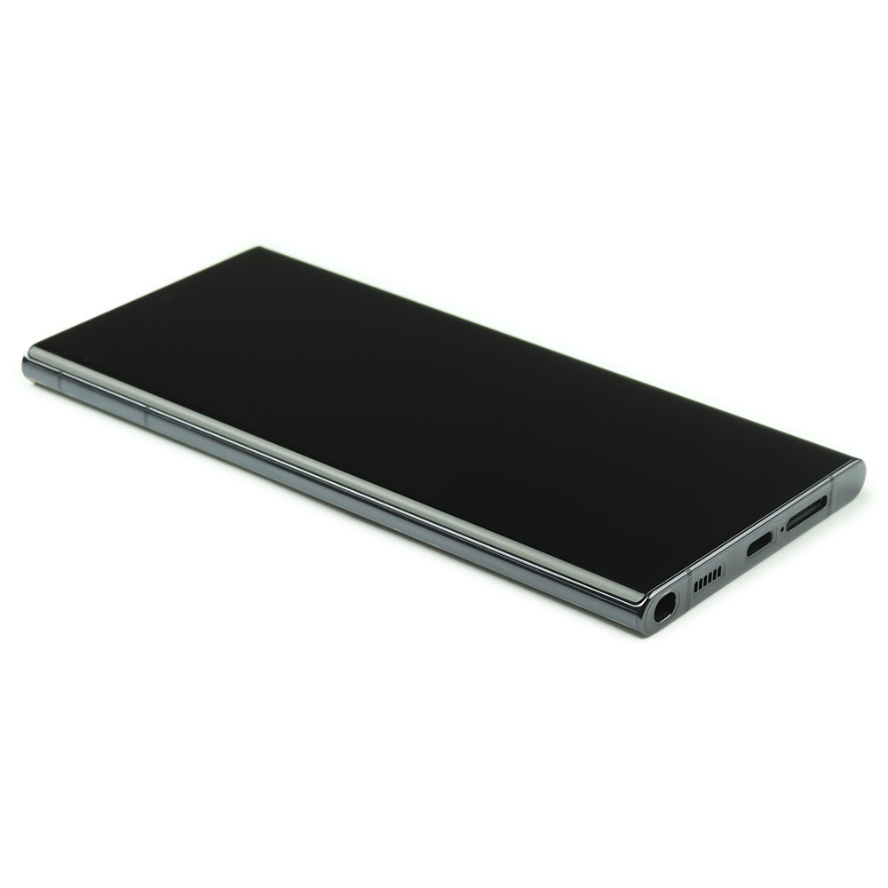 Display Complete with Housing Phantom For Samsung Galaxy S22 Ultra (SM-S908B) Black Service Pack