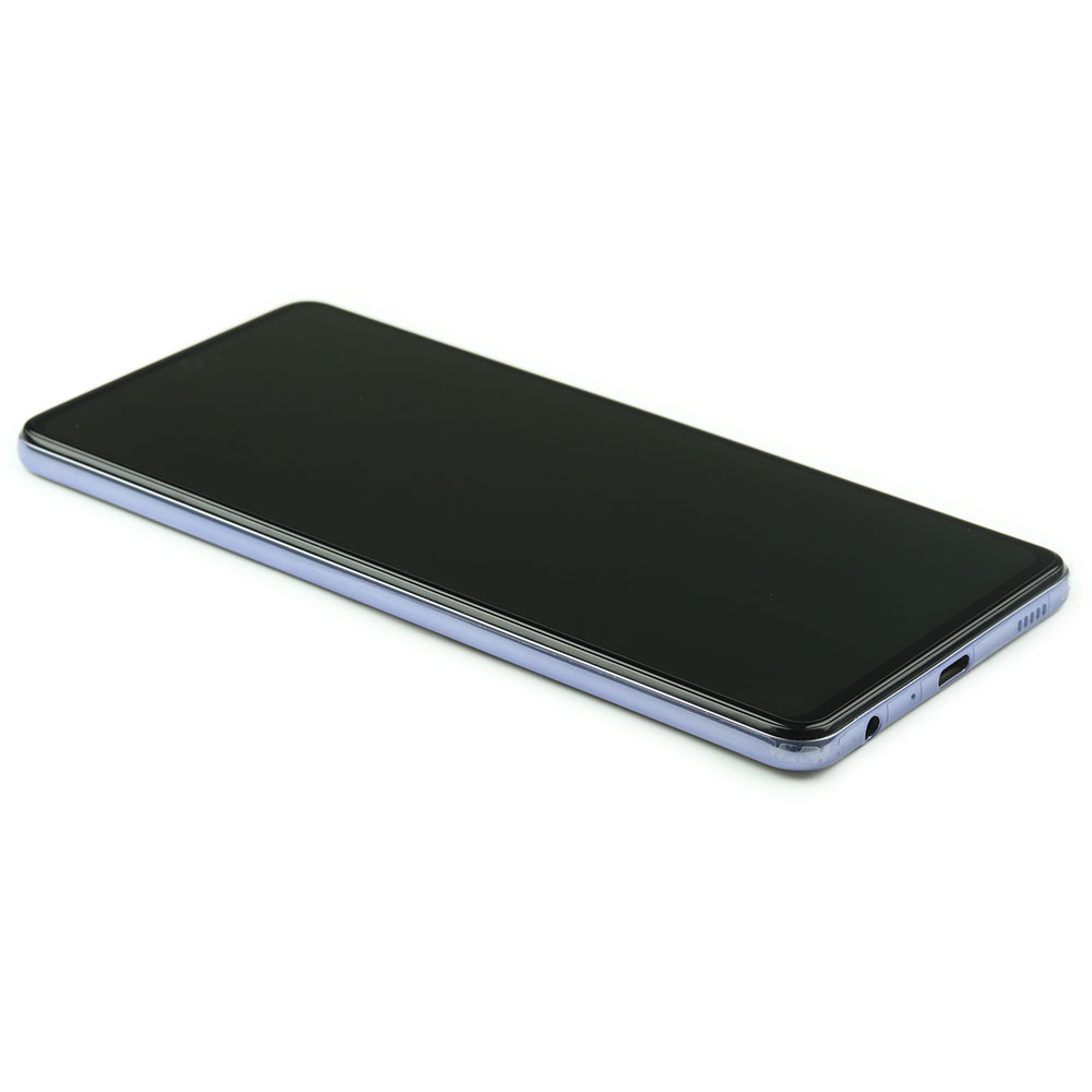 Display Complete with Housing For Samsung Galaxy A72 4G Purple Service Pack