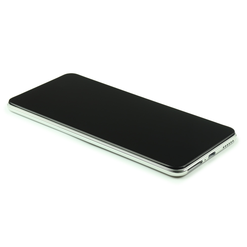 Display Complete with Housing For Xiaomi Mi 11 Lite 5G NE Silver Service Pack