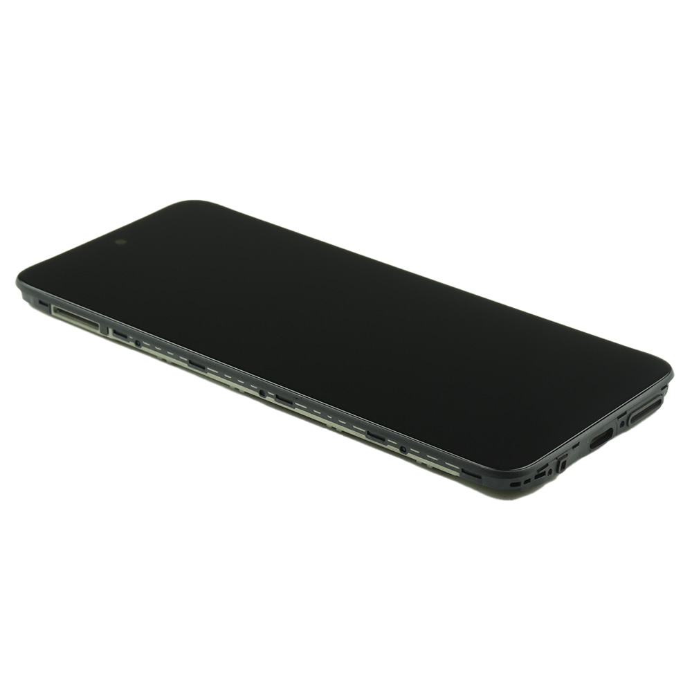 Display Complete with Housing For Xiaomi Mi Redmi 10 (2022) Black Service Pack