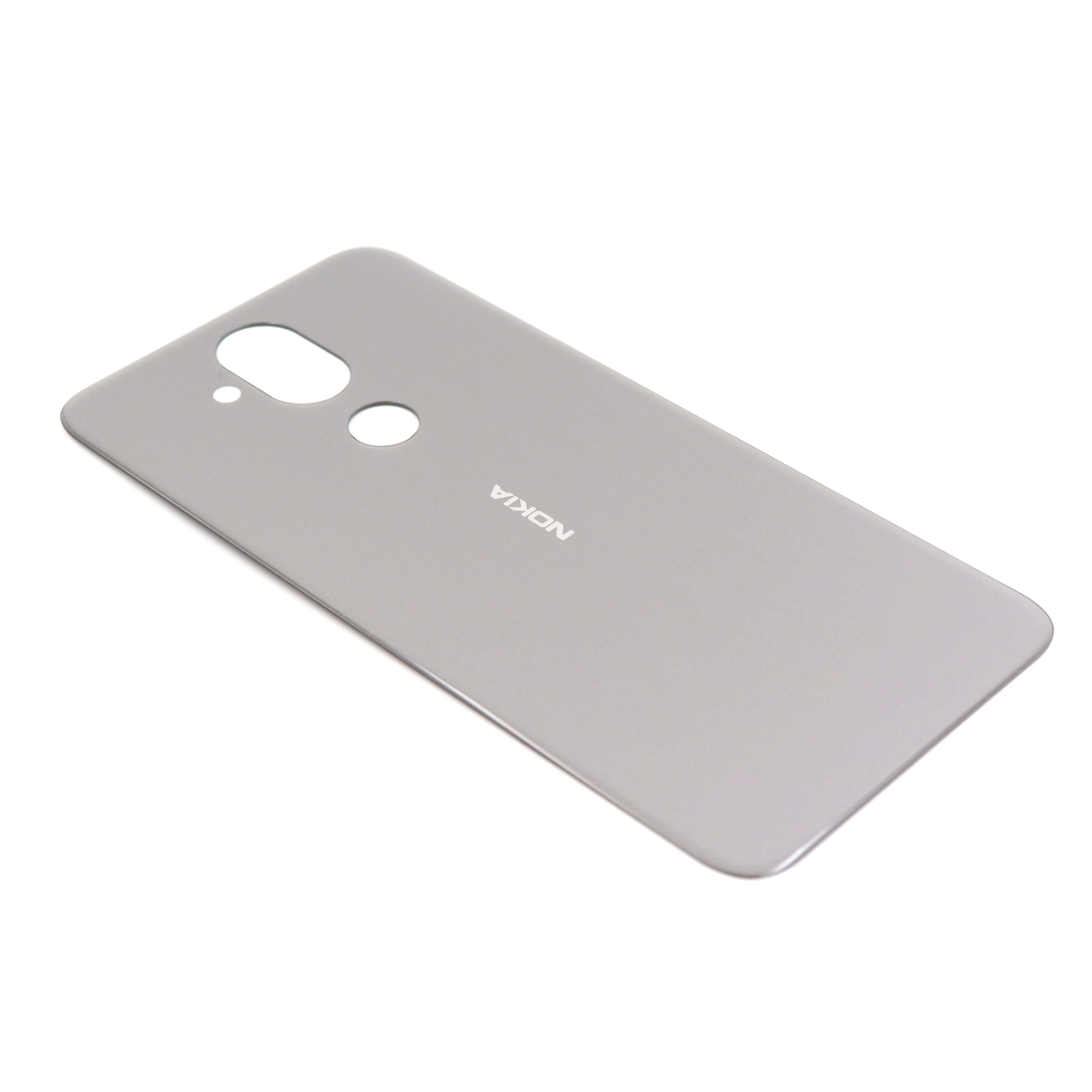 Back Cover For Nokia 8.1 Silver OEM-Equivalent