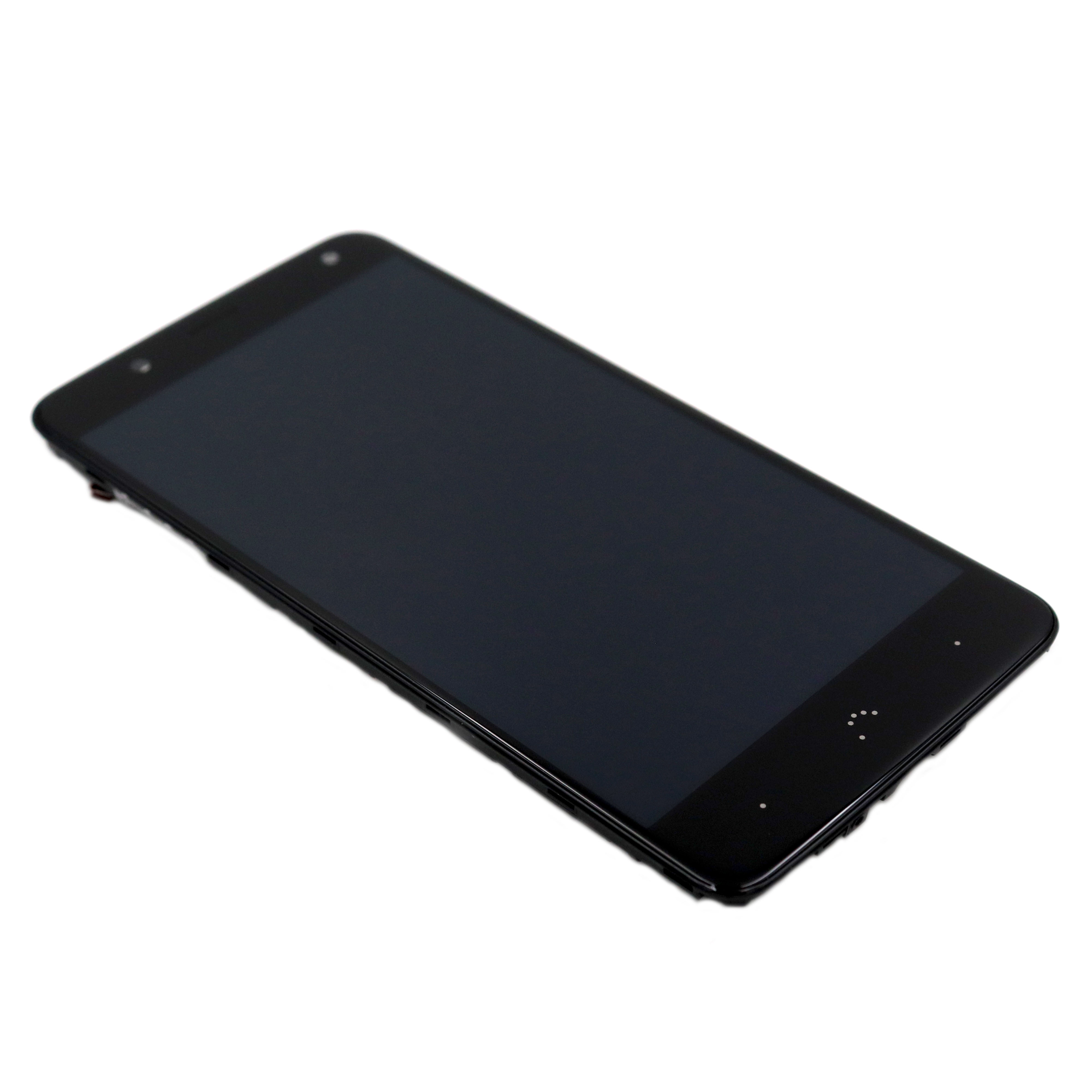 Display Complete with Housing For BQ U2 Black OEM-Equivalent