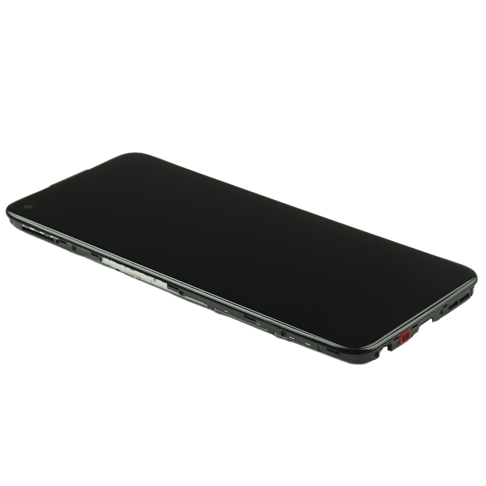 Display Complete with Housing For Oppo A76 5G Black OEM-Equivalent