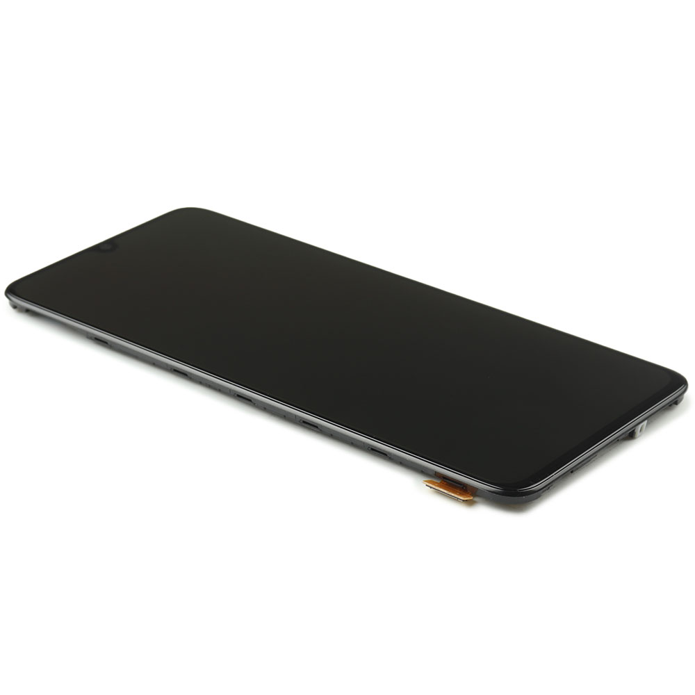 Display Complete with Housing For Samsung Galaxy A70 (A705F) Black Service Pack