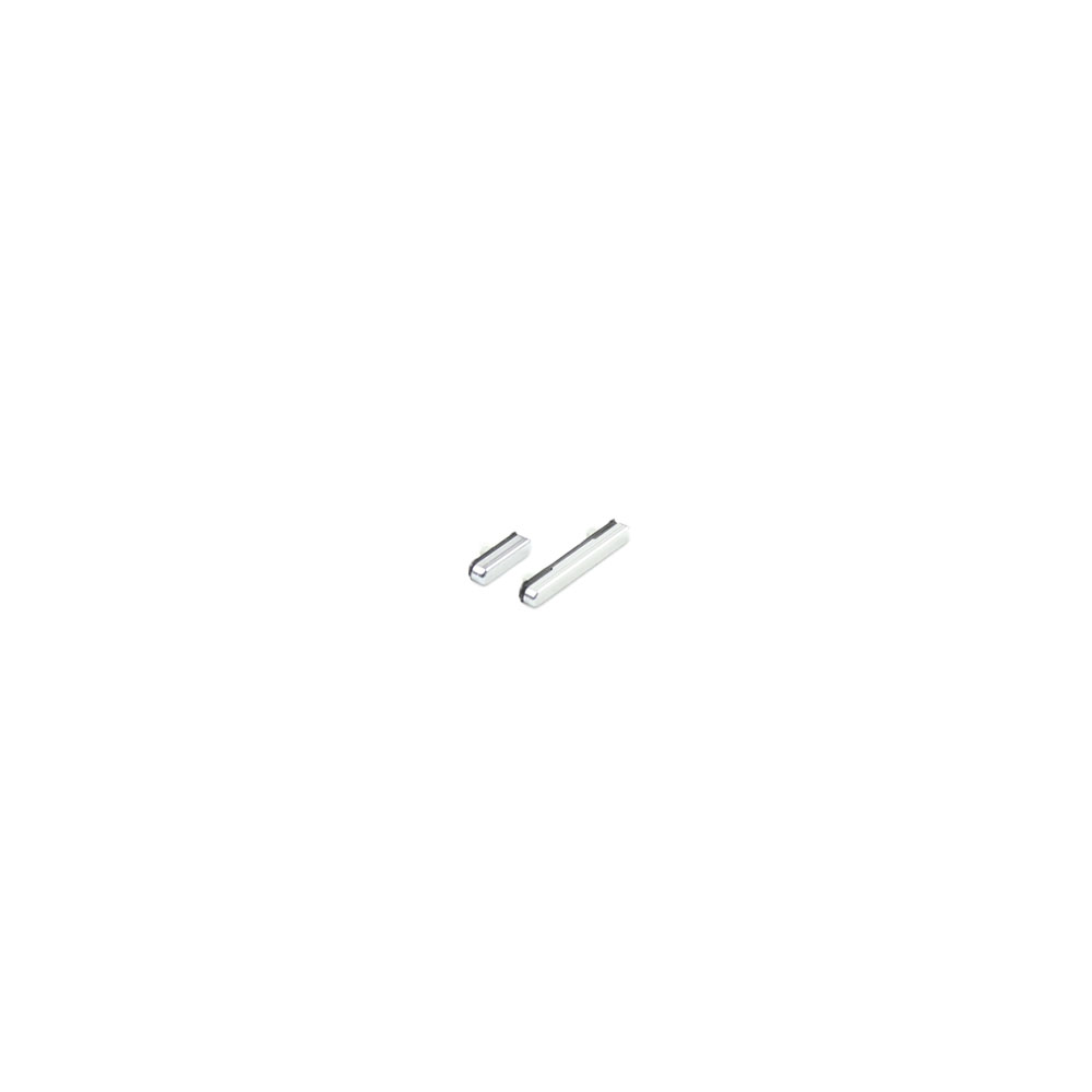 Housing Button Set For Samsung Galaxy S22 Plus (SM-S906B) White OEM-Equivalent