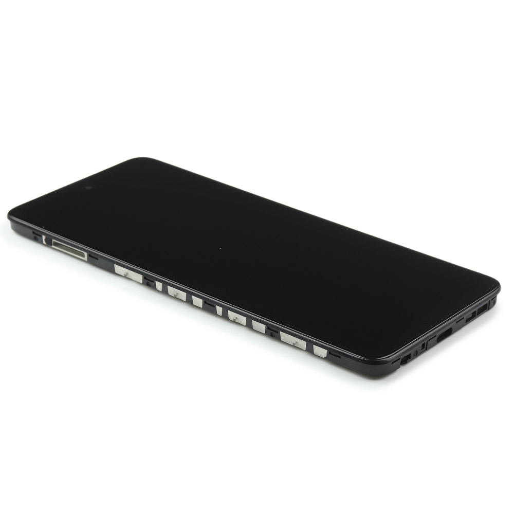 Display Complete with Housing For Motorola Moto G51 Black OEM-Equivalent