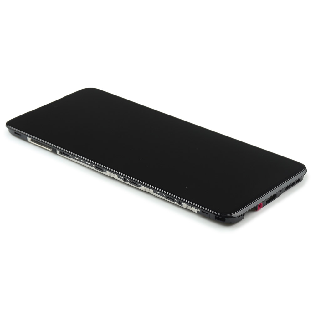 Display Complete with Housing For Motorola Moto G82 Black Service Pack