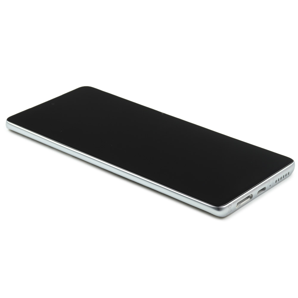 Display Complete with Housing For Motorola Edge 30 Pro White Service Pack