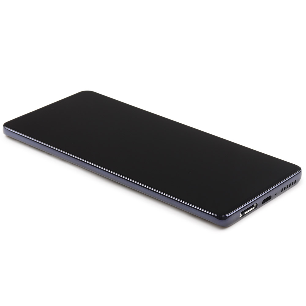 Display Complete with Housing For Motorola Edge 30 Pro Blue Service Pack