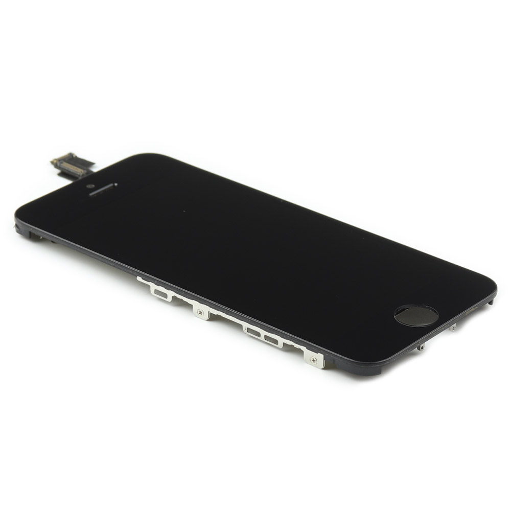 Display (incl. Backplate) For iPhone 5c Black Refurbished