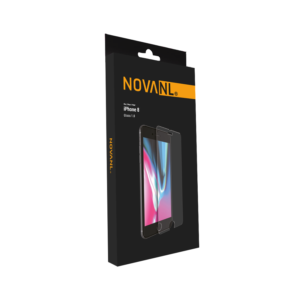 NOVANL GlassProtector (Case Friendly) For iPhone 8