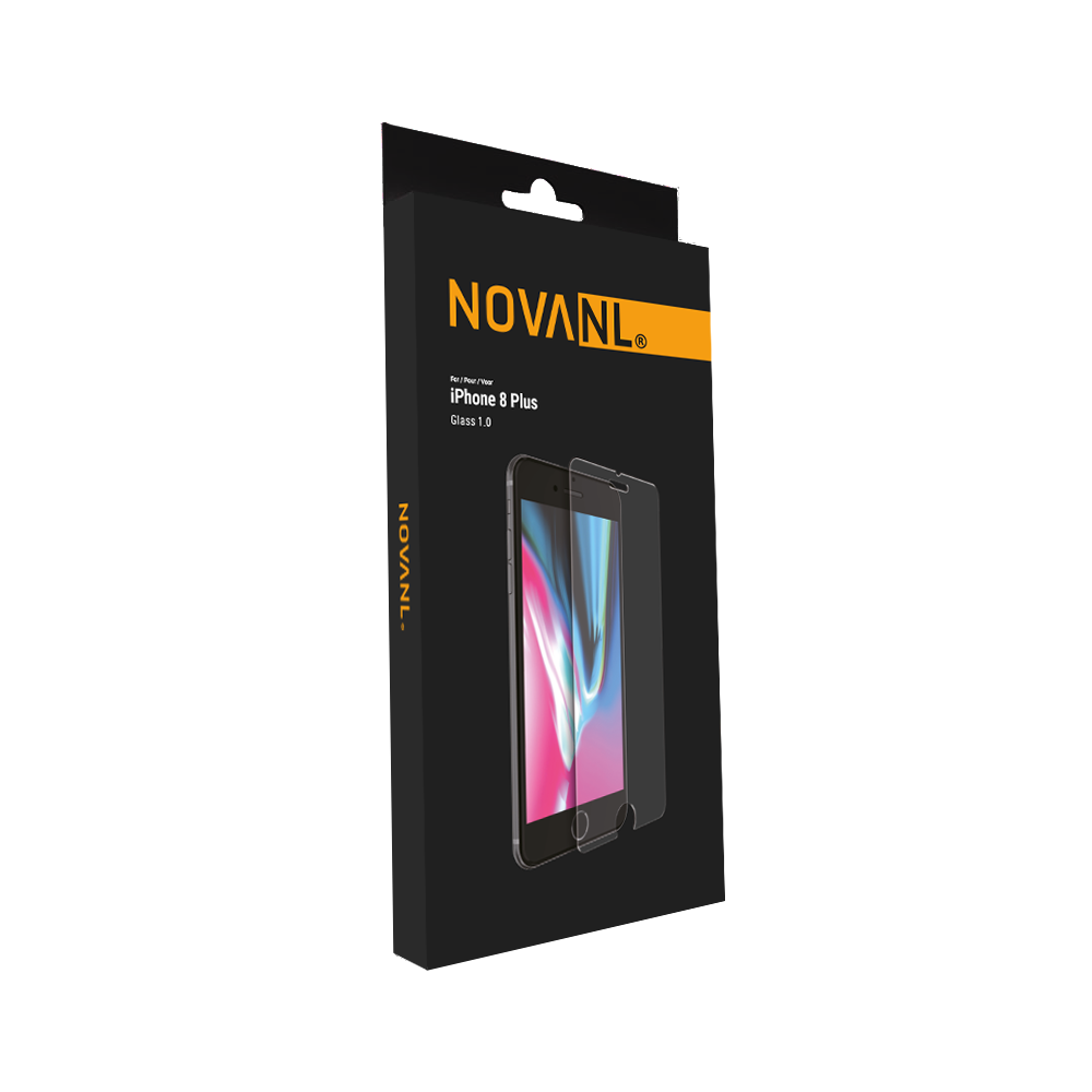 NOVANL GlassProtector (Case Friendly) For iPhone 8 Plus