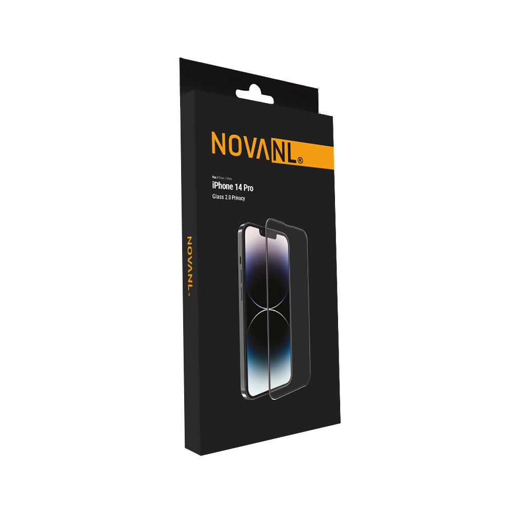 NOVANL GlassProtector Pro Privacy (Edge to Edge) For iPhone 14 Pro