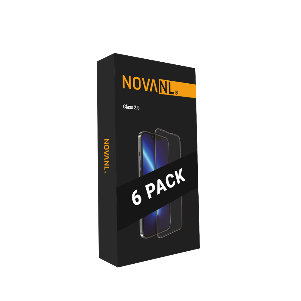 NOVANL GlassProtector Pro (Edge to Edge) (6 Pack) For iPhone 13 Pro Max