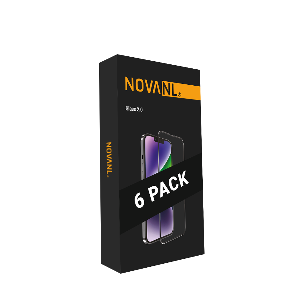 NOVANL GlassProtector Pro (Edge to Edge) (6 Pack) For iPhone 14 Plus