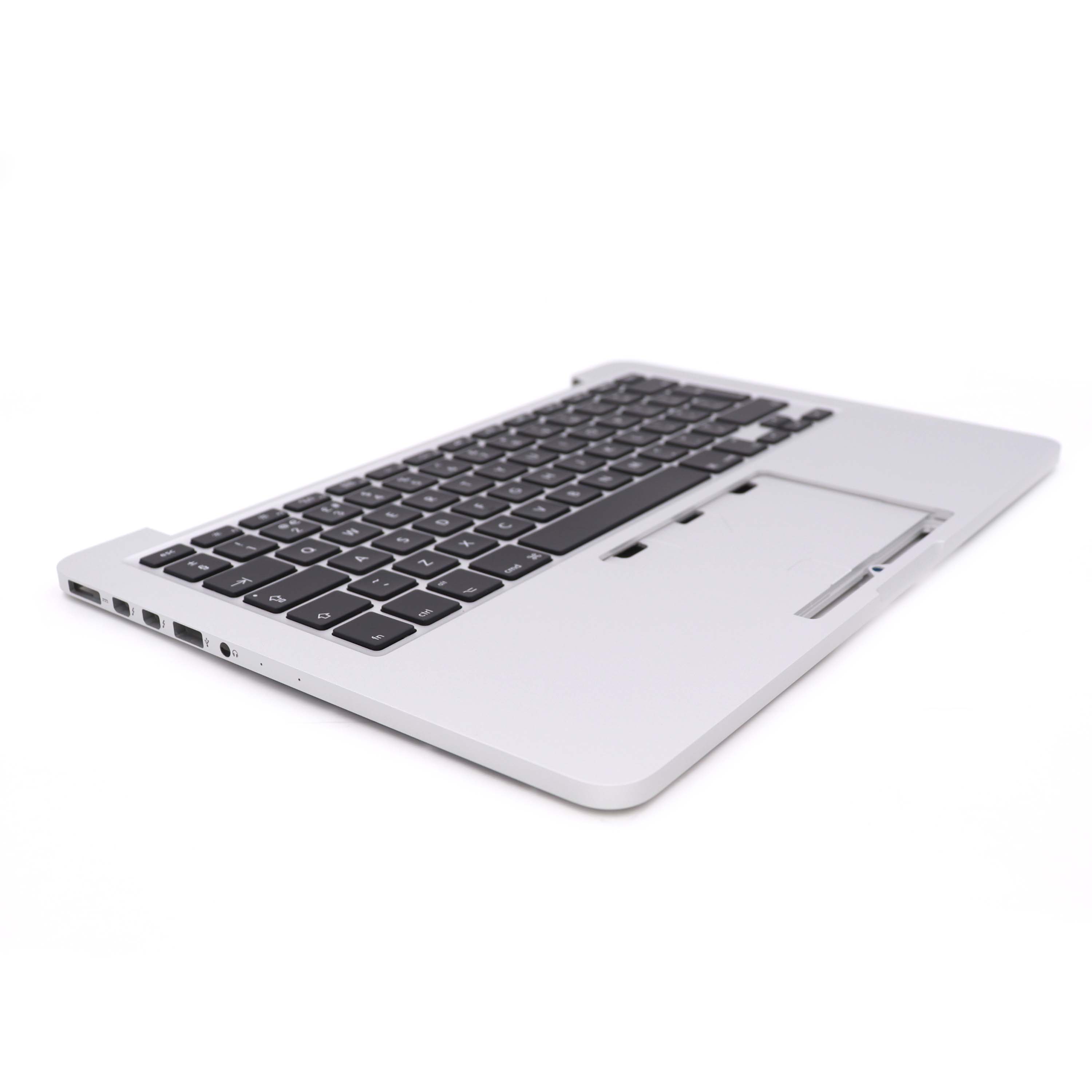 Keyboard Complete with Housing (UK) For MacBook Pro Retina 13 inch (A1502) (2013-2014) Silver OEM-Equivalent