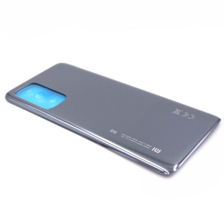 Back Cover For Xiaomi Mi 10T Pro Silver OEM-Equivalent
