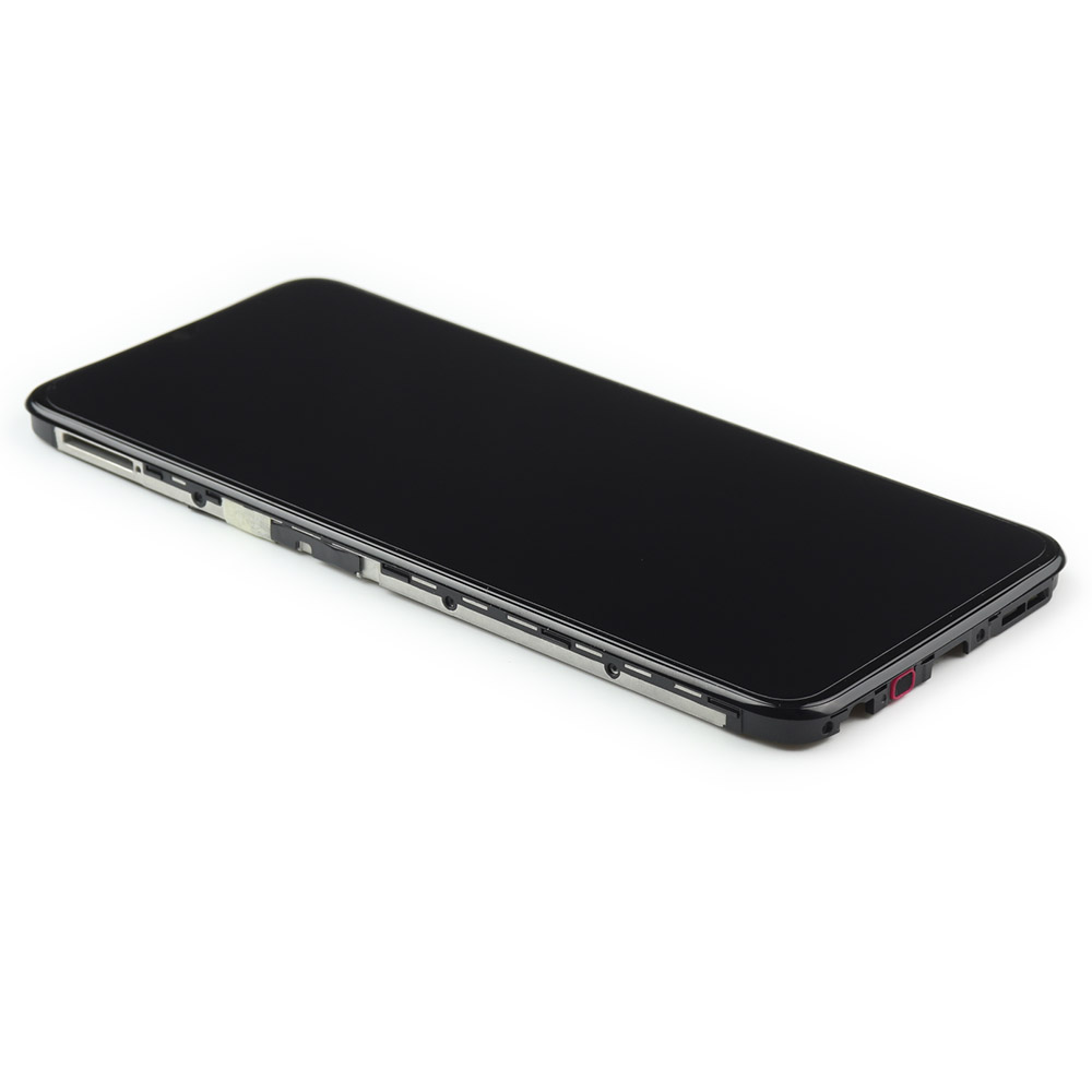 Display Complete with Housing Black For Realme C35 Service Pack