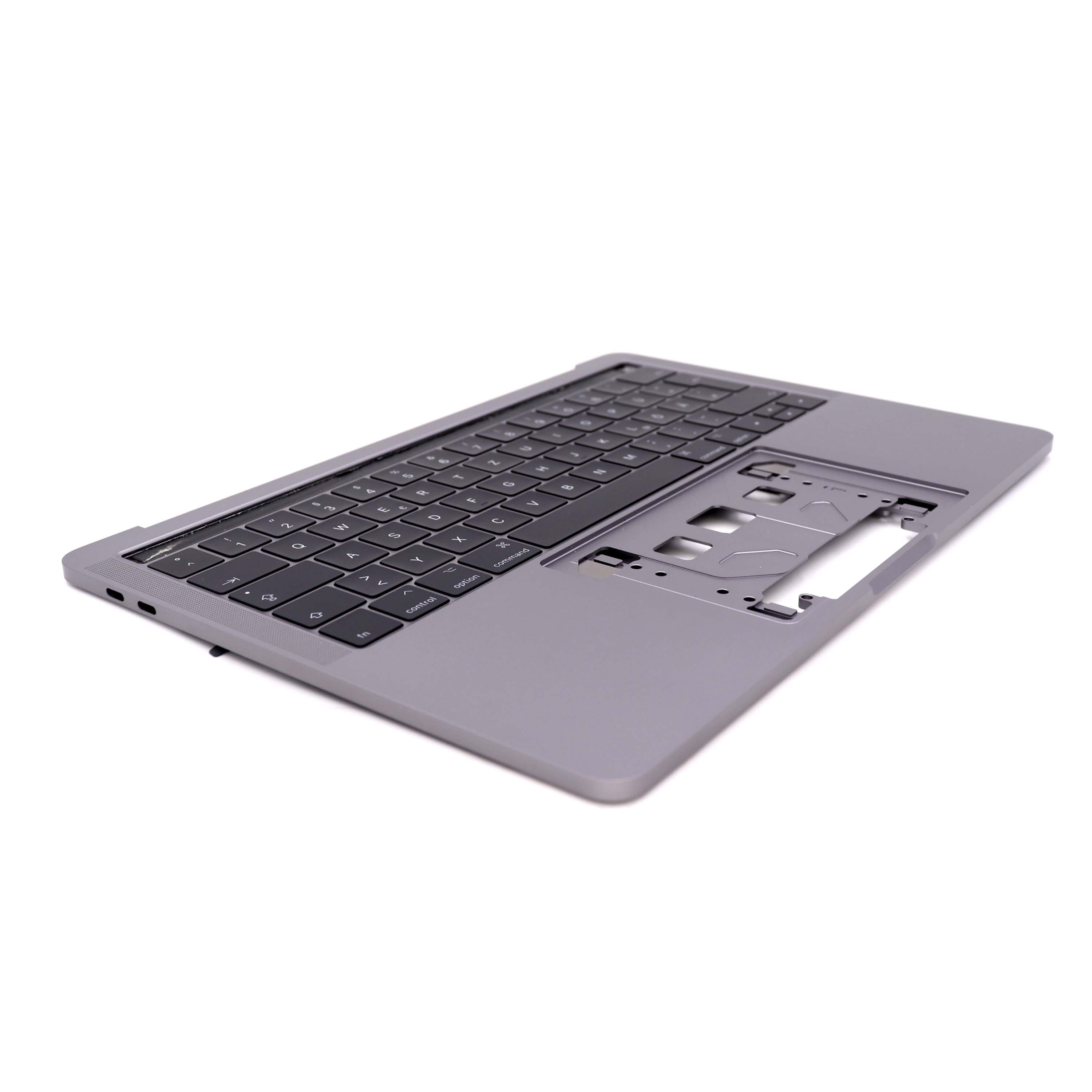 Keyboard Complete with Housing (DE) For MacBook Pro Retina 13 (A1706) Grey OEM-Equivalent