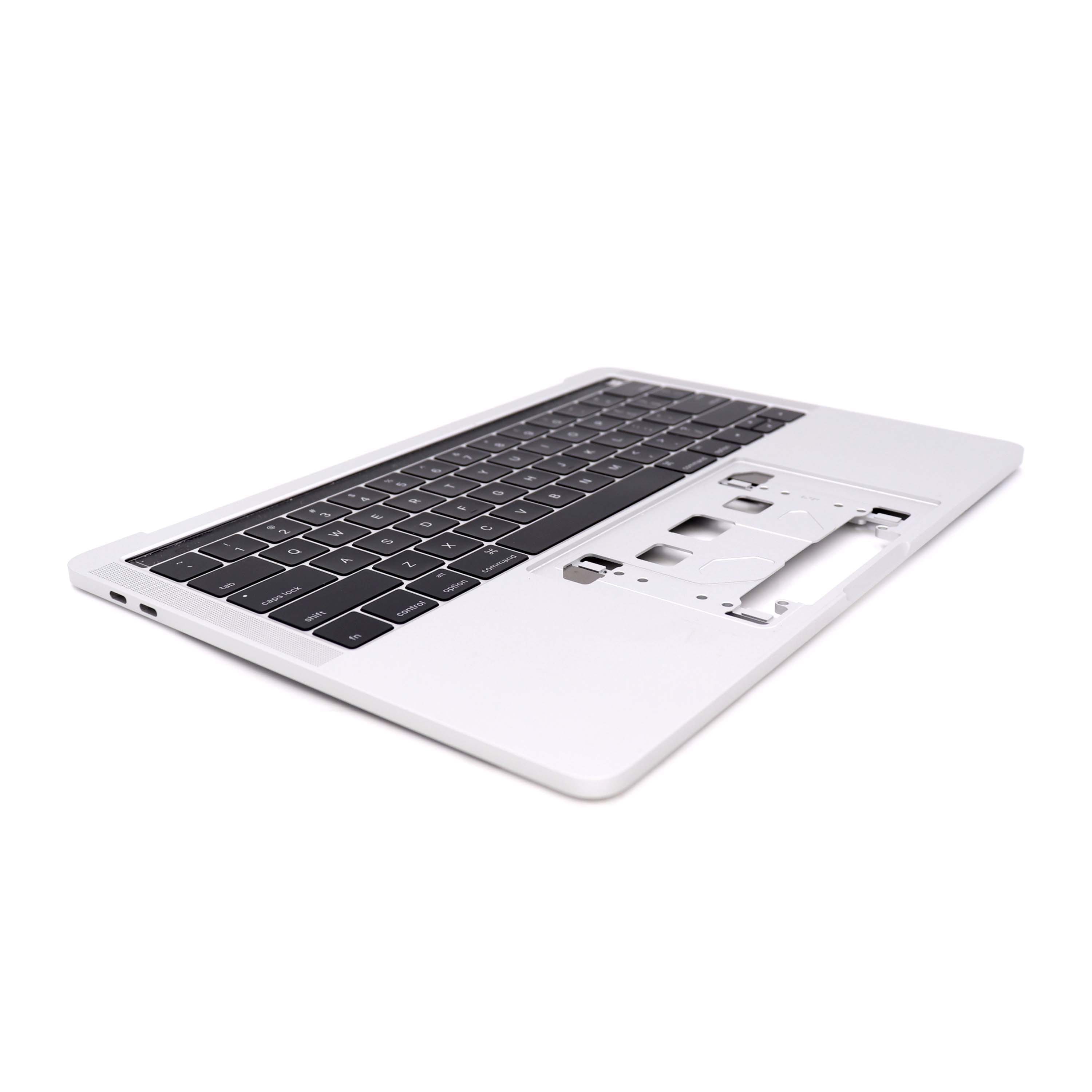 Keyboard Complete with Housing (US) For MacBook Pro Retina 13 inch (A1706) Silver OEM-Equivalent