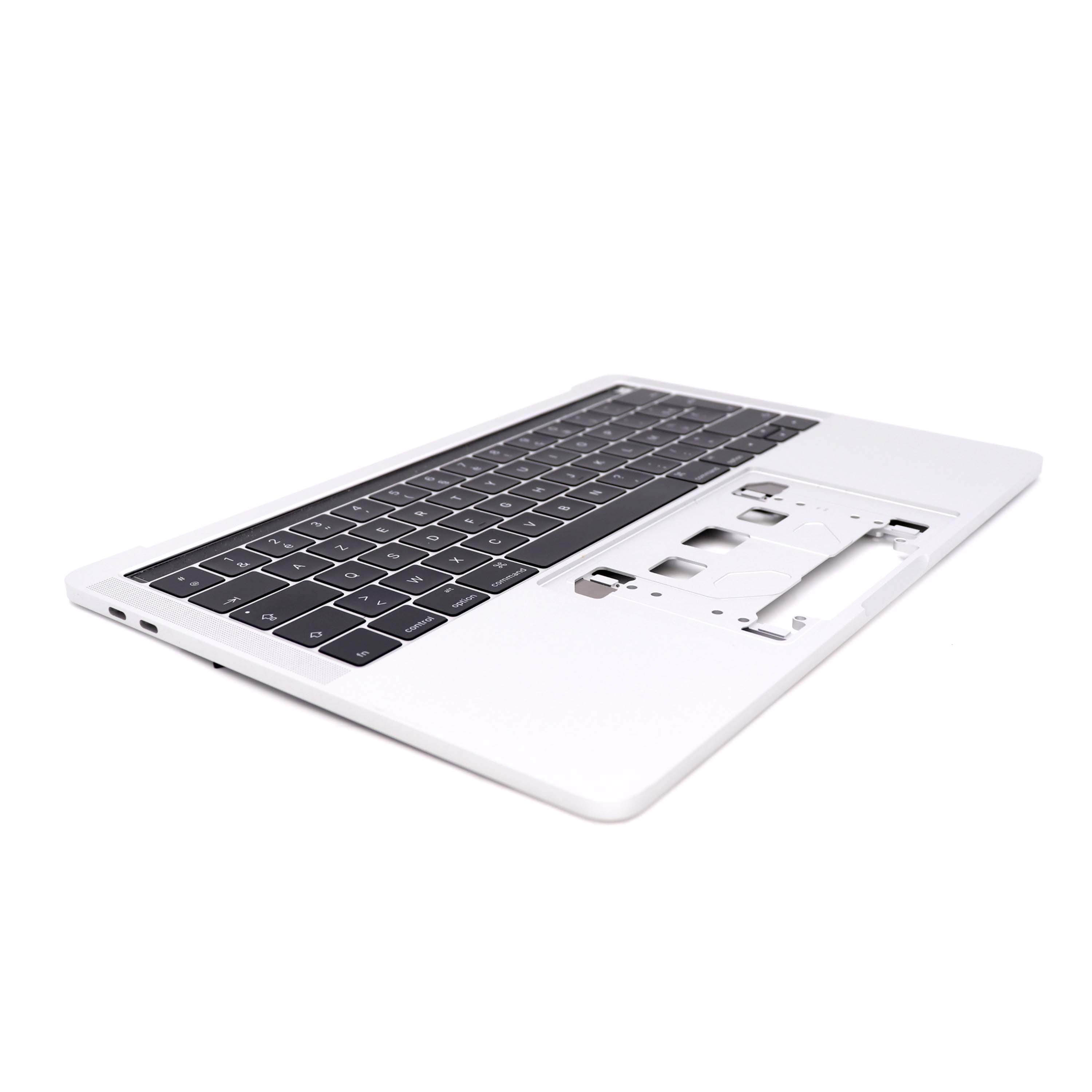 Keyboard Complete with Housing (FR) For MacBook Pro Retina 13 inch (A1706) Silver OEM-Equivalent