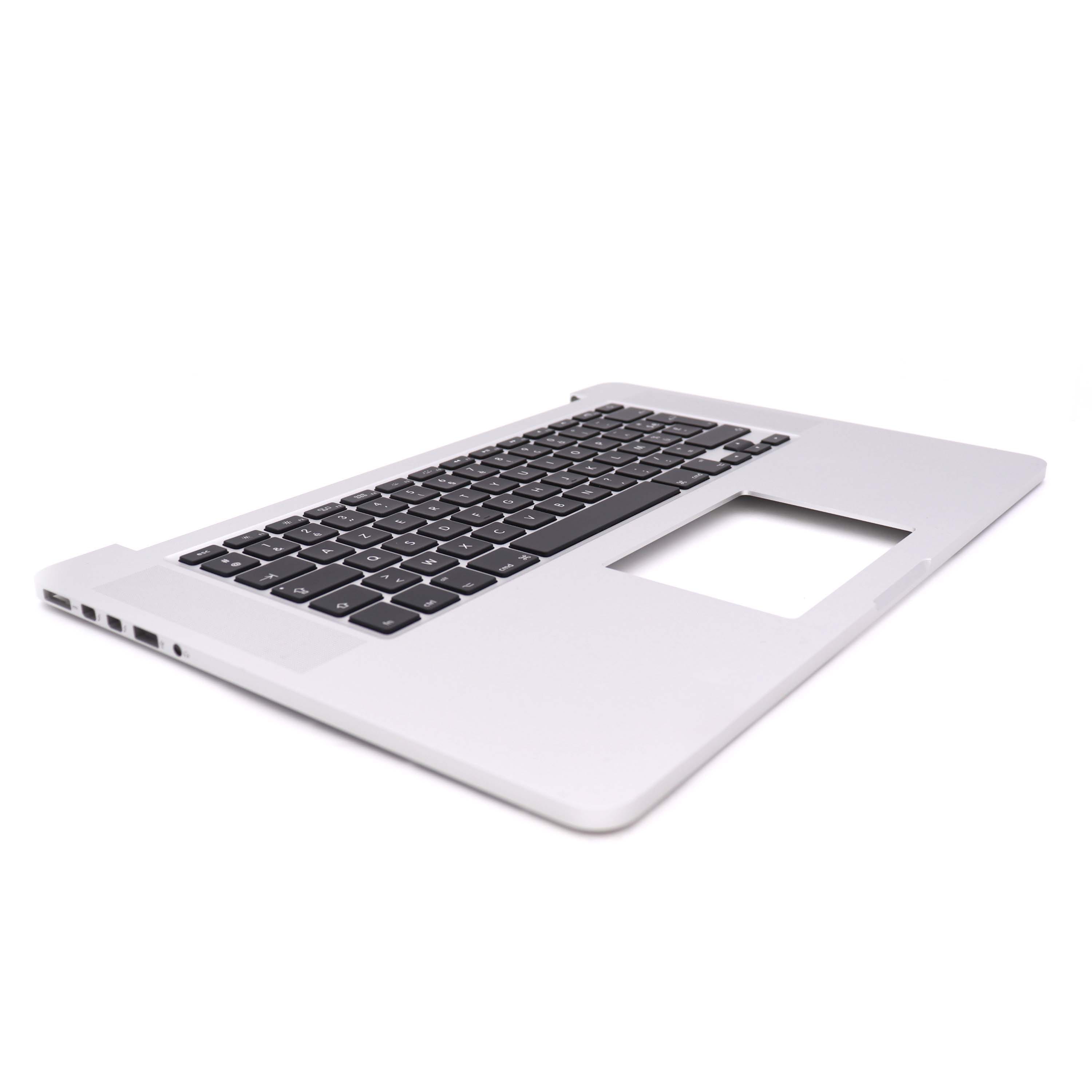 Keyboard Complete with Housing (FR) For MacBook Pro Retina 15 inch (A1398) 2015 Silver OEM-Equivalent