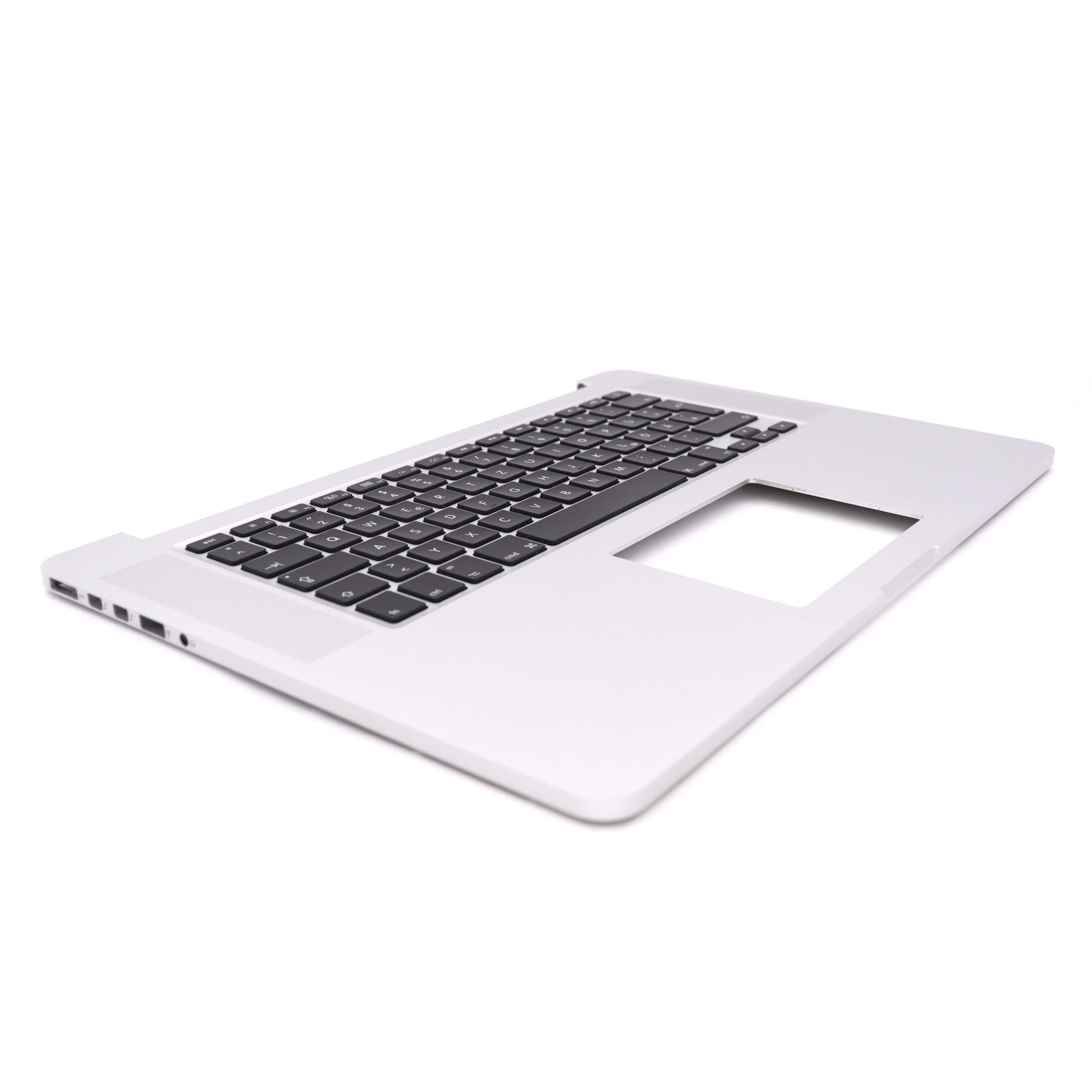 Keyboard Complete with Housing (DE) For MacBook Pro Retina 15 inch (A1398) (2015) Silver OEM-Equivalent