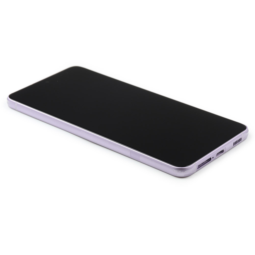 Display Complete with Housing For Samsung Galaxy S21 FE 5G Purple Service Pack