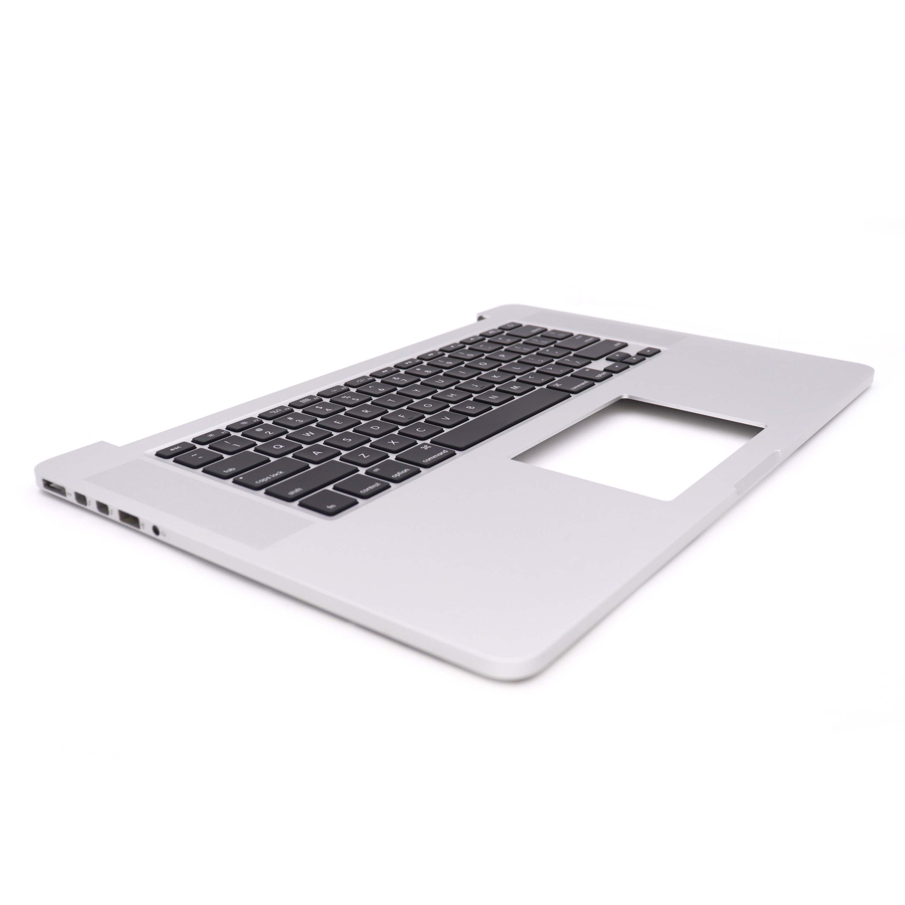 Keyboard Complete with Housing (US) For MacBook Pro Retina 15 inch (A1398) 2015 Silver OEM-Equivalent