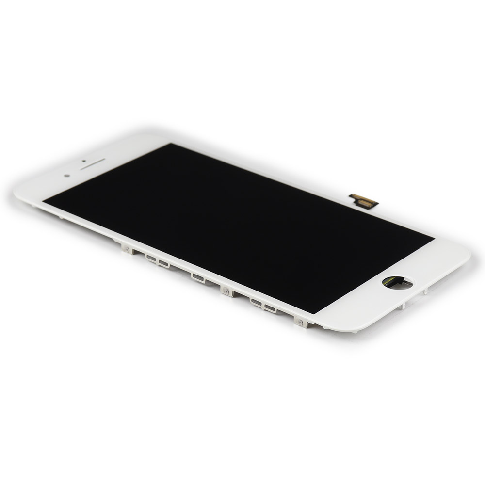 Display (Toshiba: C11/F7C) (incl. Backplate) For iPhone 8 Plus White Refurbished