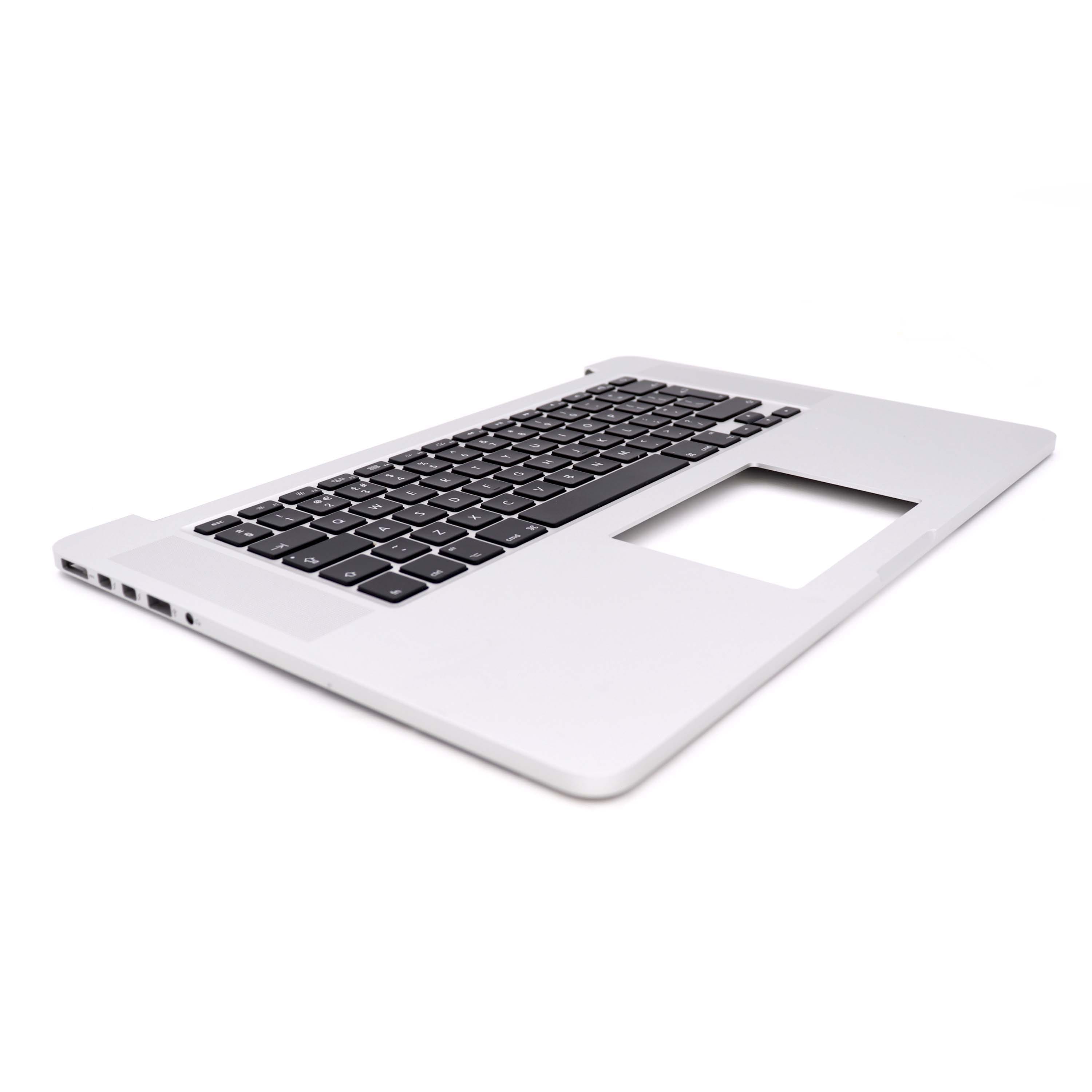 Keyboard Complete with Housing (UK) For MacBook Pro Retina 15 inch (2015) Silver OEM-Equivalent