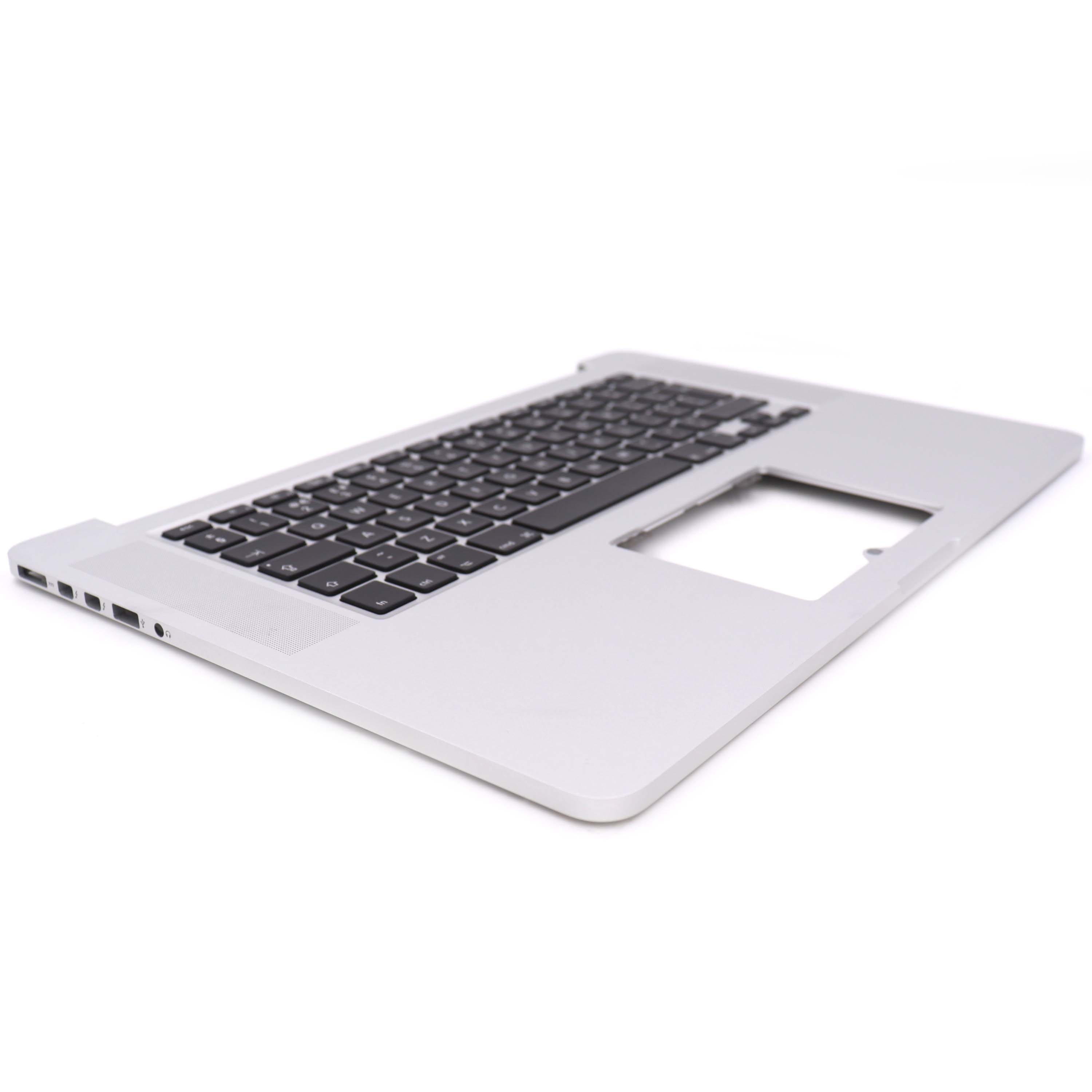 Keyboard Complete with Housing (UK) For MacBook Pro Retina 15 inch (A1398) (2013-2014) Silver OEM-Equivalent