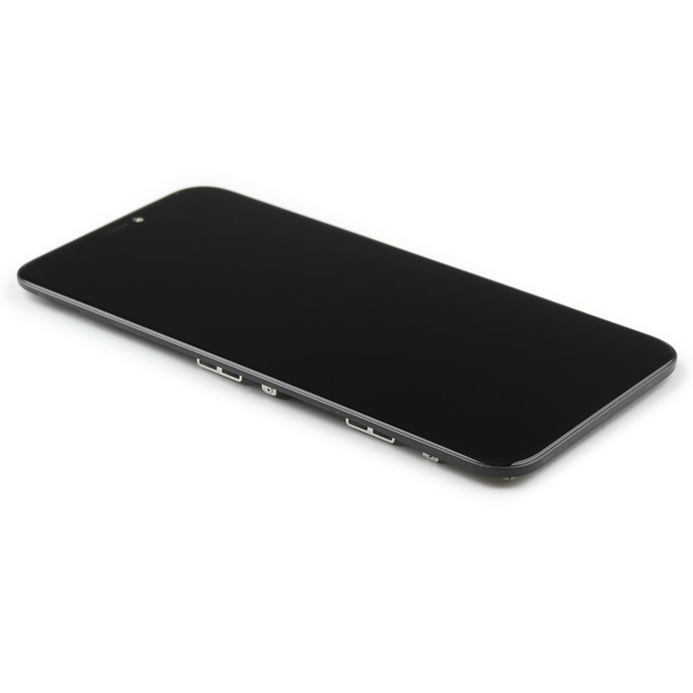 Display (Universal) (incl. Backplate) For iPhone 11 Black Pulled
