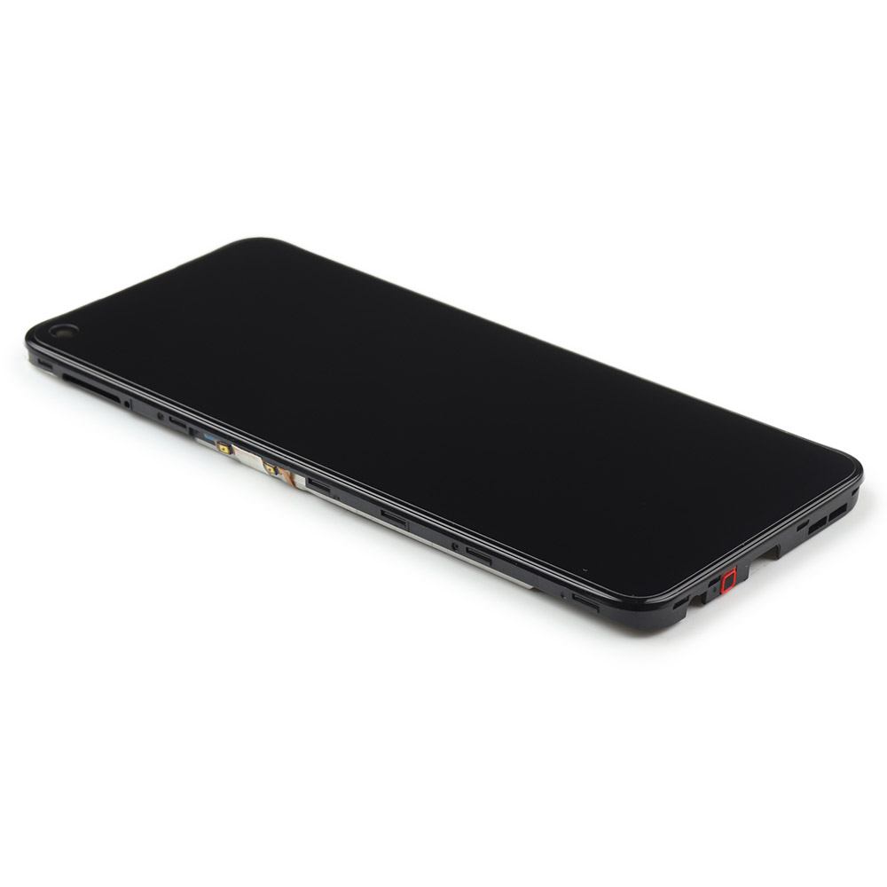 Display Complete with Housing For Realme 7 5G Black Service Pack