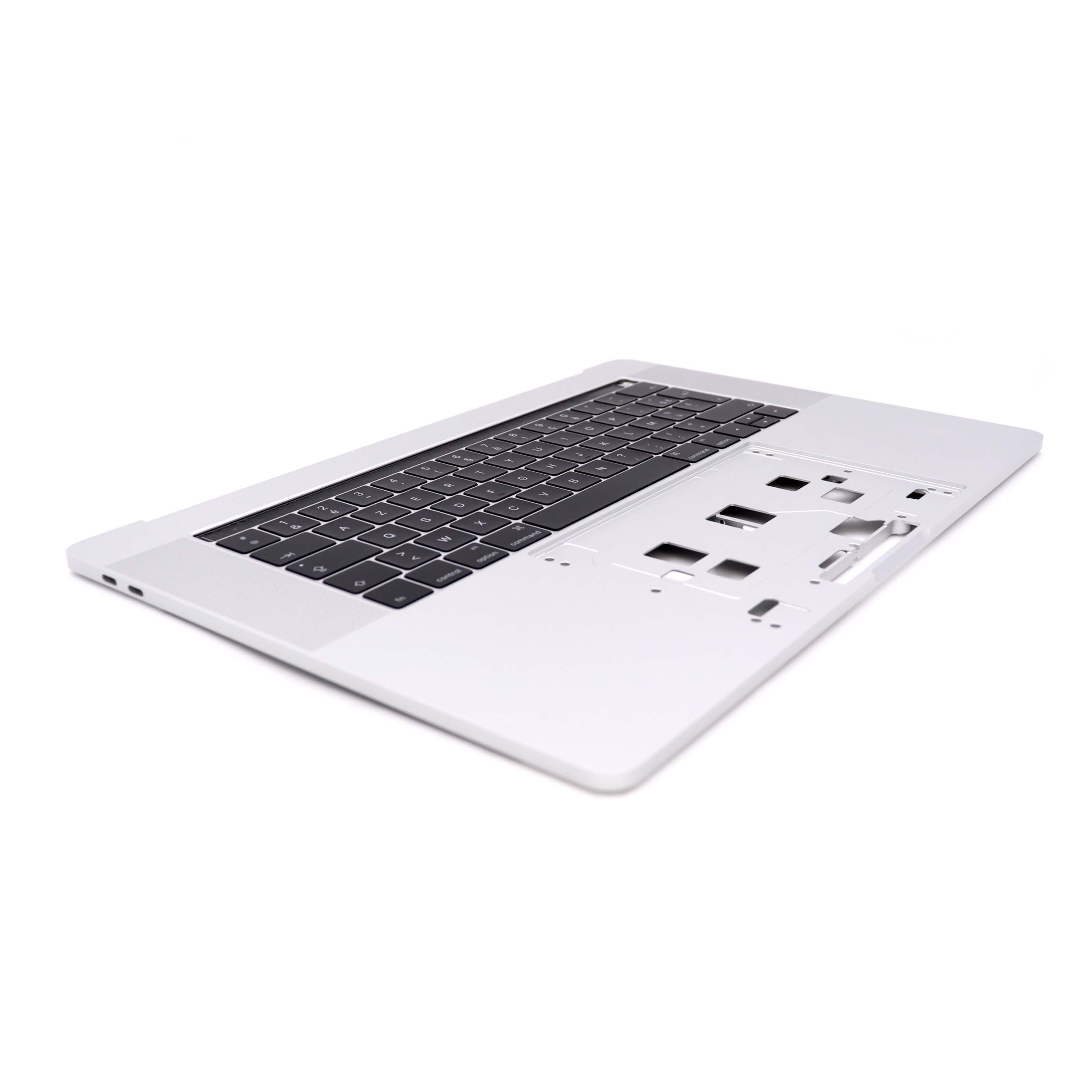 Keyboard Complete with Housing (FR) For MacBook Pro Retina 15 A1707 Silver OEM-Equivalent