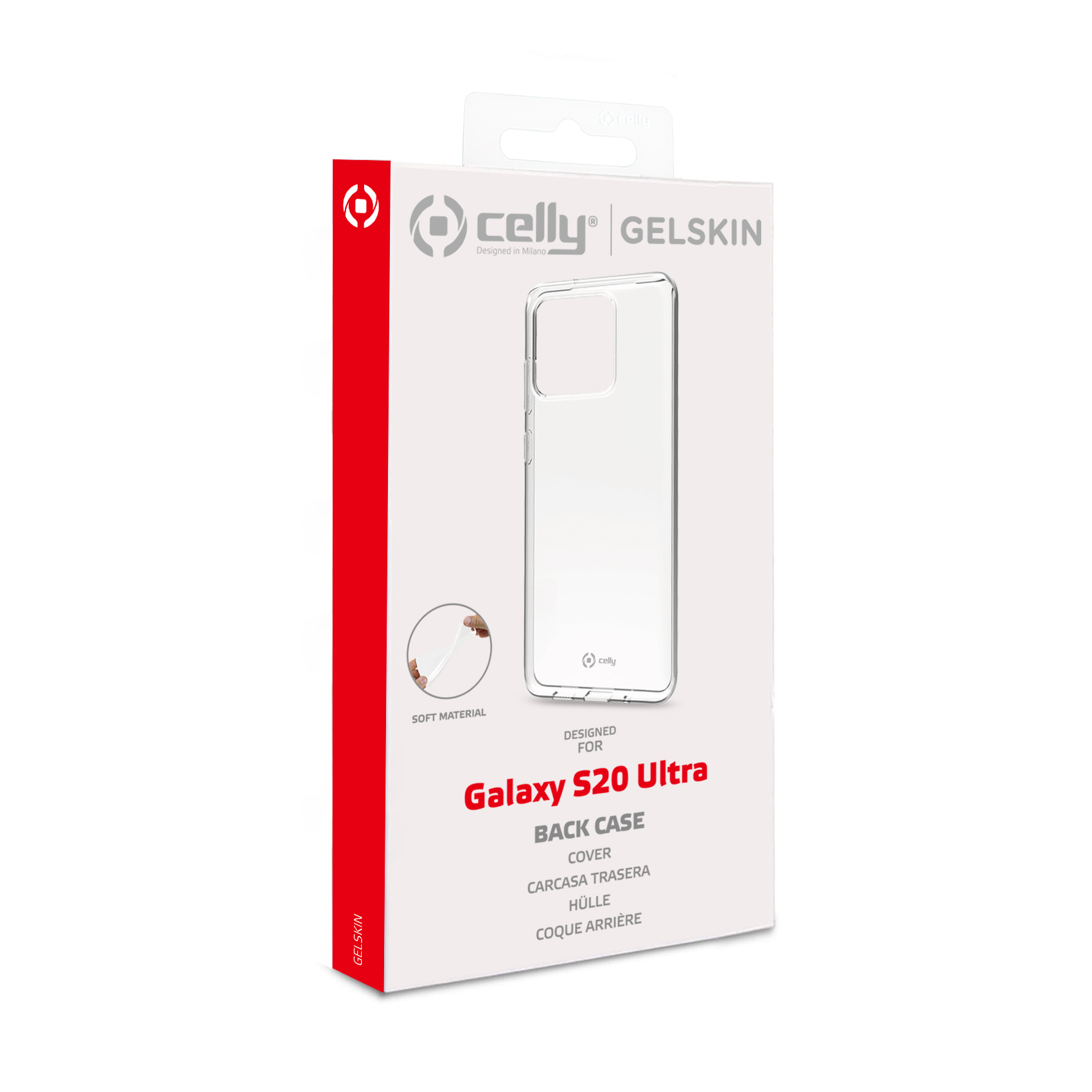 Celly Gelskin back case (TPU) For Samsung Galaxy S20 Ultra
