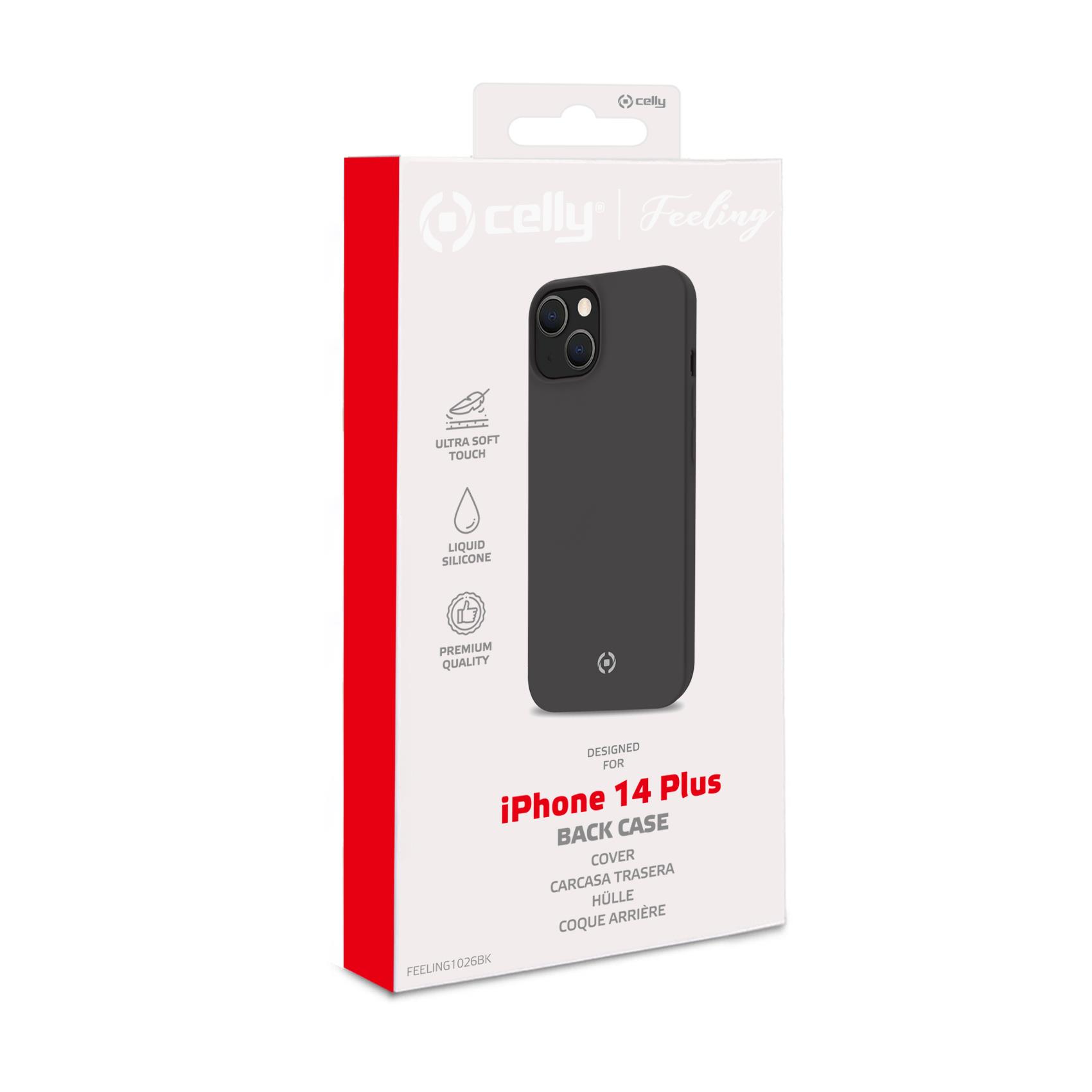 Celly Feeling for Case For iPhone 14 Plus Black