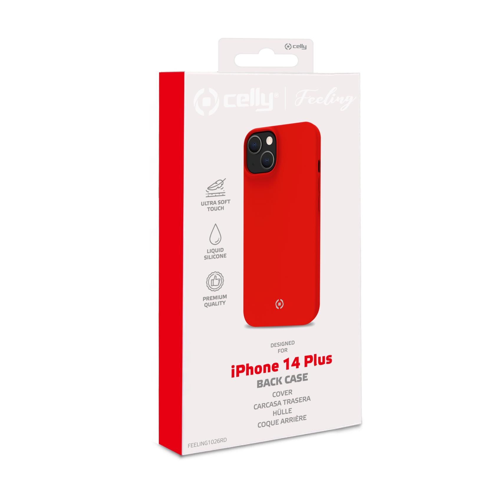Celly Feeling for Case For iPhone 14 Plus Red