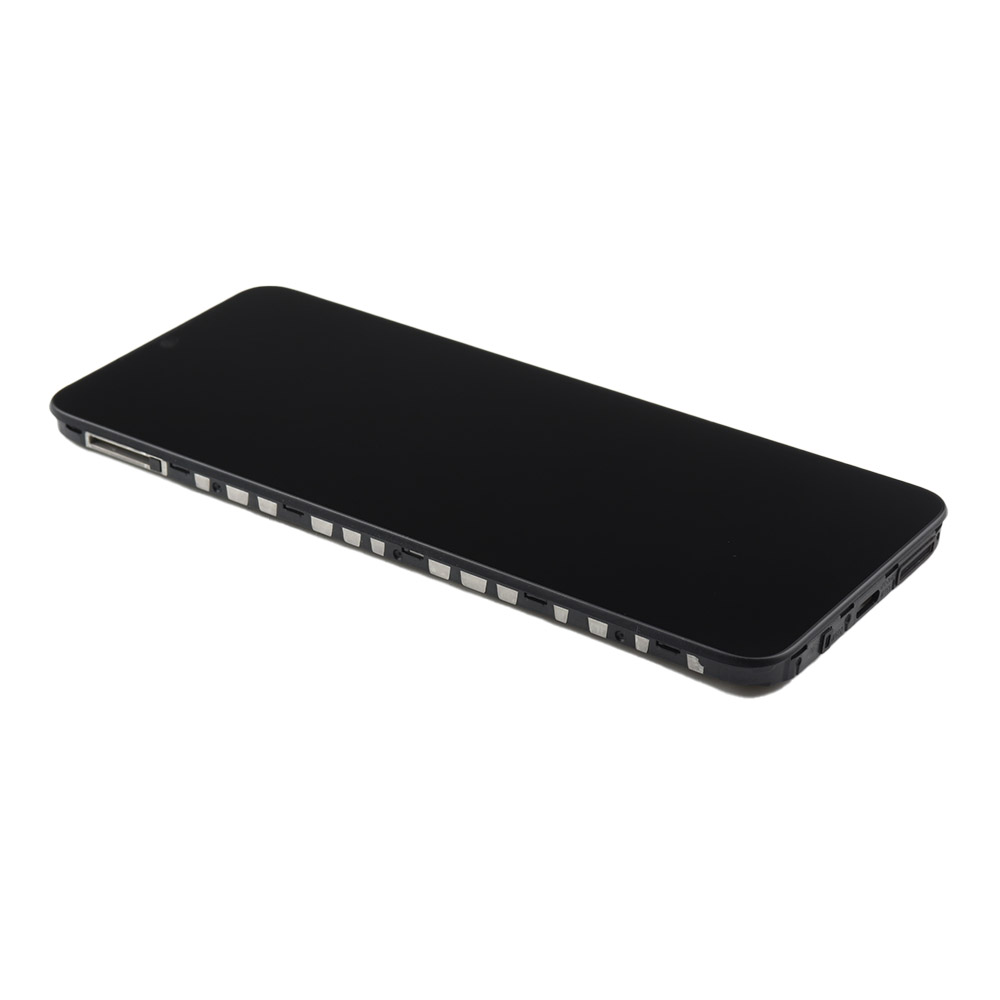 Display Complete with Housing For Xiaomi Redmi 10C Black Service Pack