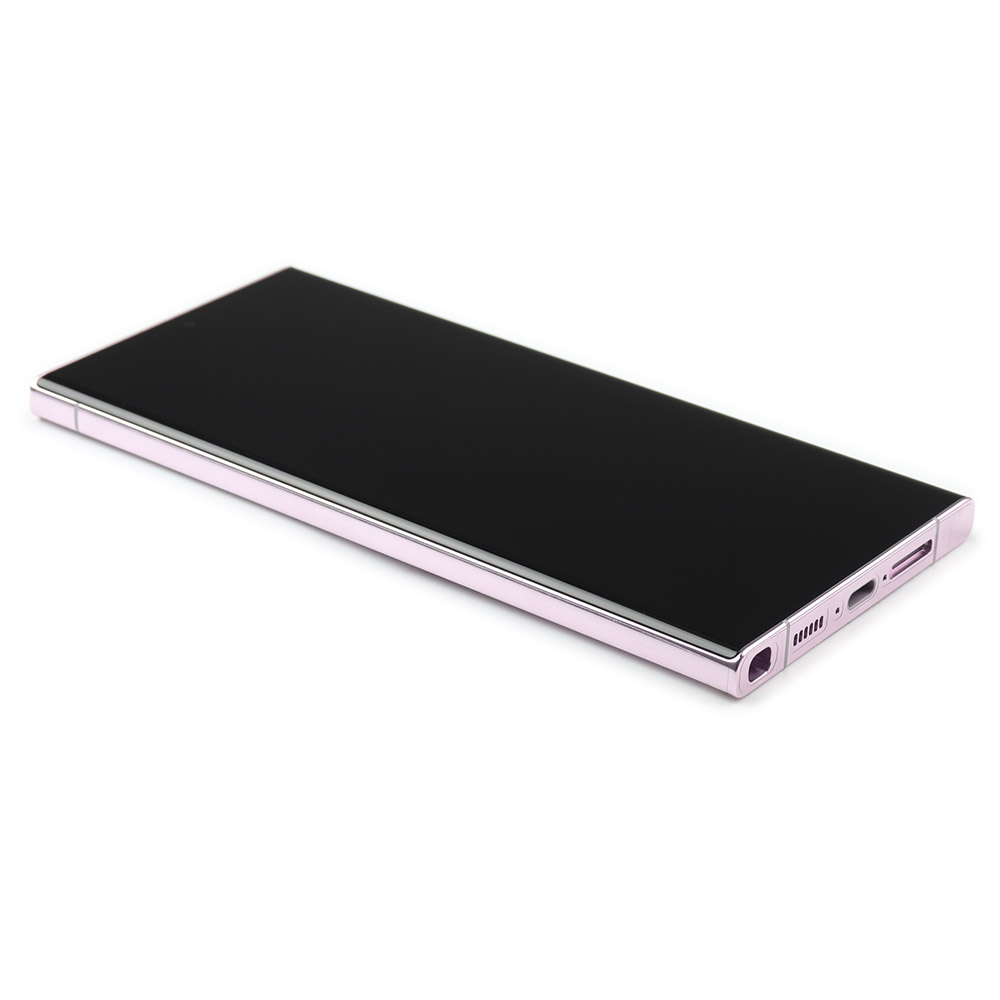 Display (Pre-Assembled) Complete with Housing For Samsung Galaxy S23 Ultra (SM-S918B) Lavender Service Pack