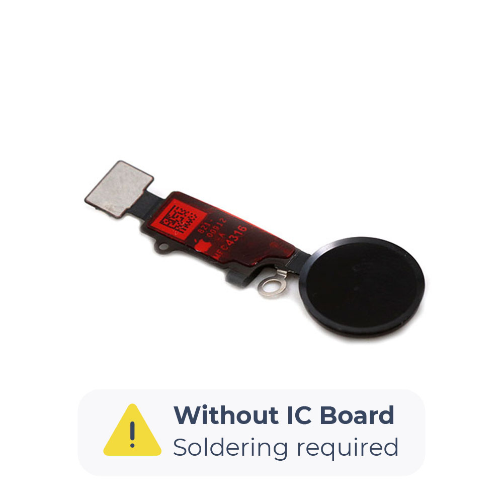 Home Button For iPhone 8 Plus Black OEM-Equivalent