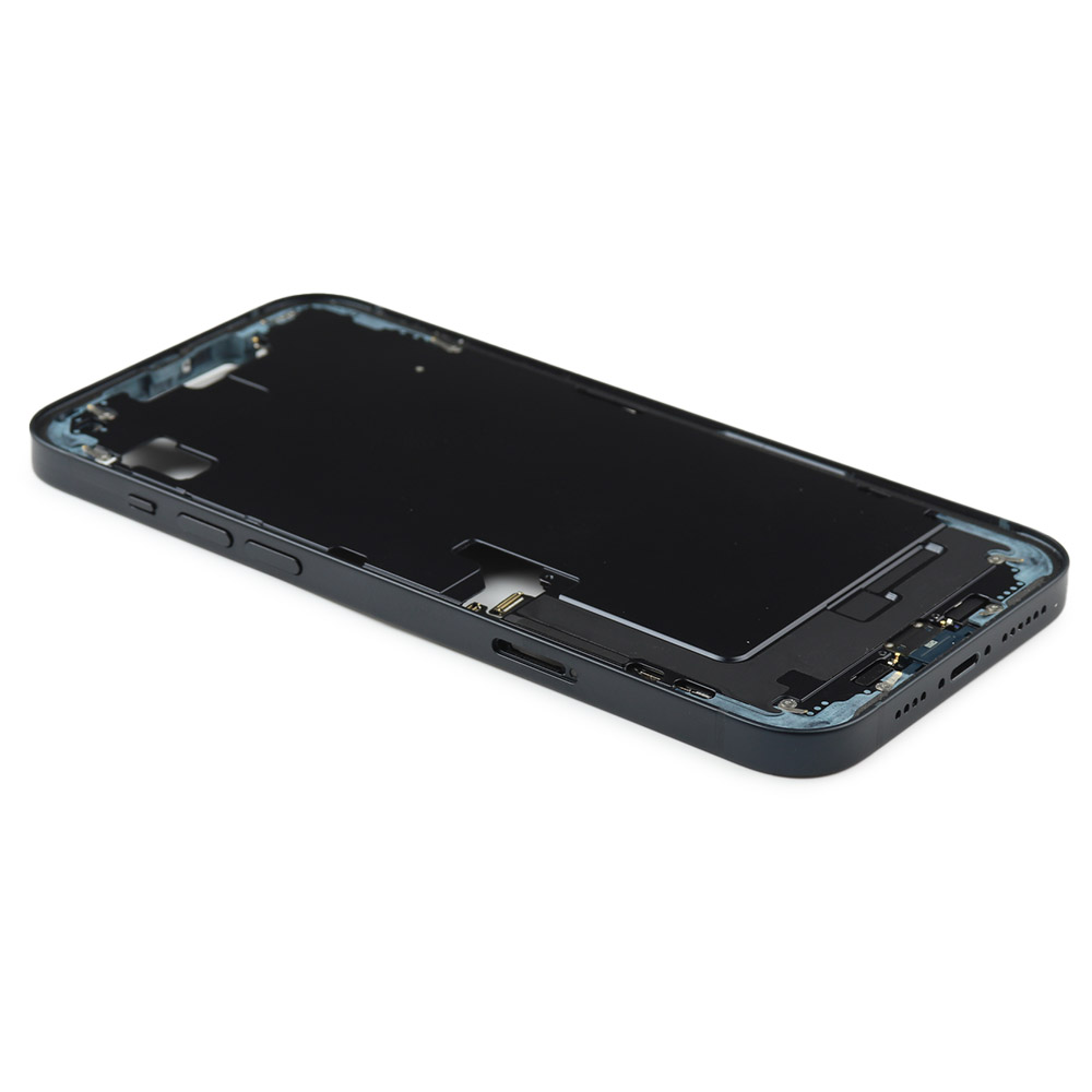 Middle Frame For iPhone 14 Plus Black Pulled