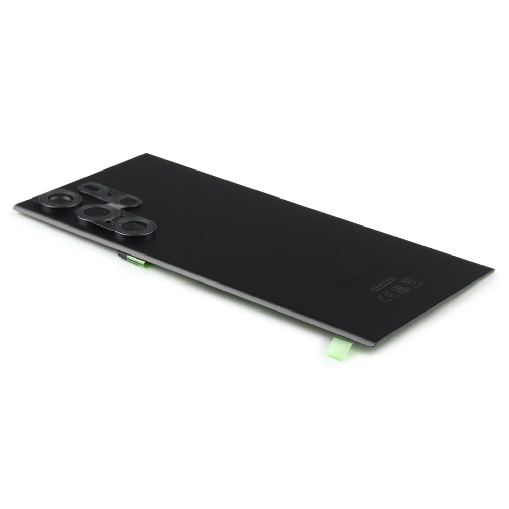 Back Cover For Samsung Galaxy S23 Ultra (SM-S918B) Phantom Black Service Pack
