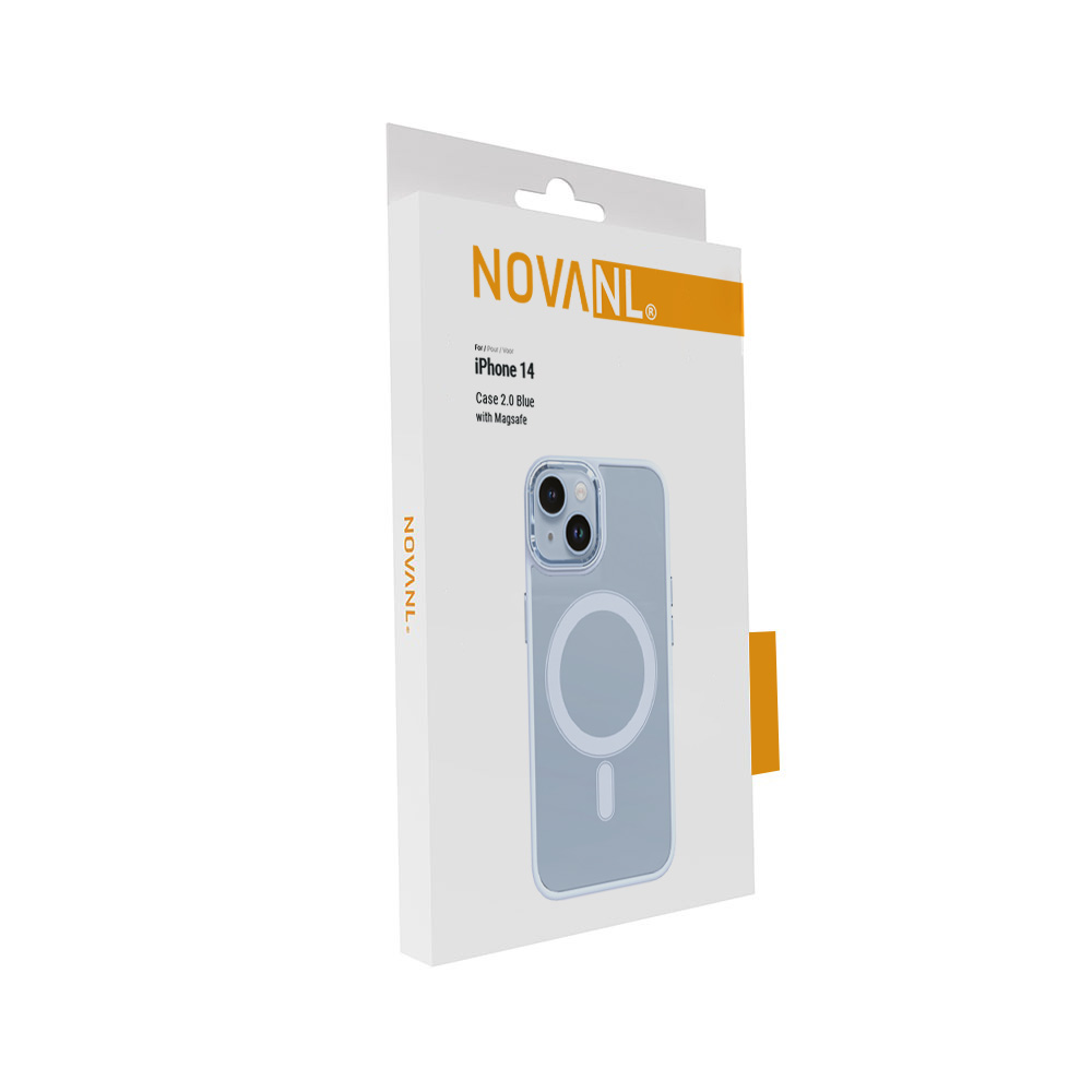 NOVANL MagGuard Case (incl. Magnetics) For iPhone 14 Blue