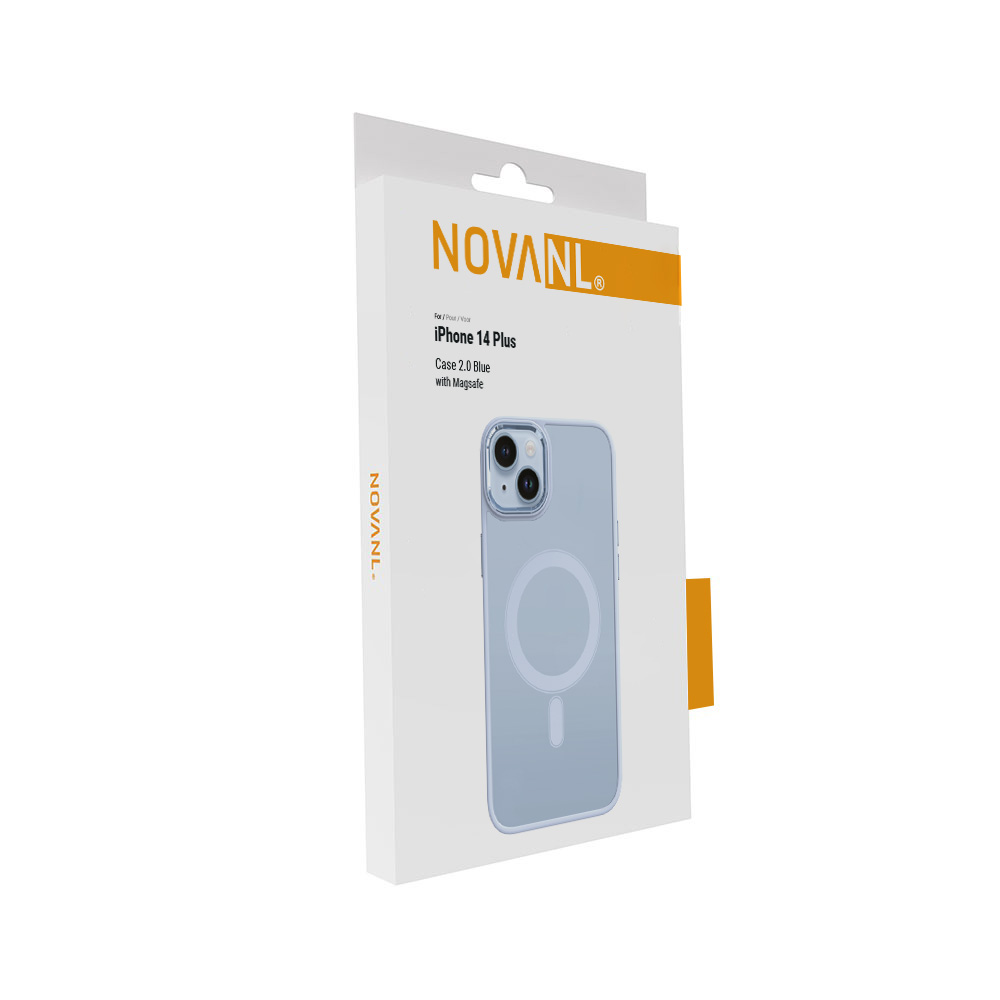 NOVANL MagGuard Case (incl. Magnetics) For iPhone 14 Plus Blue
