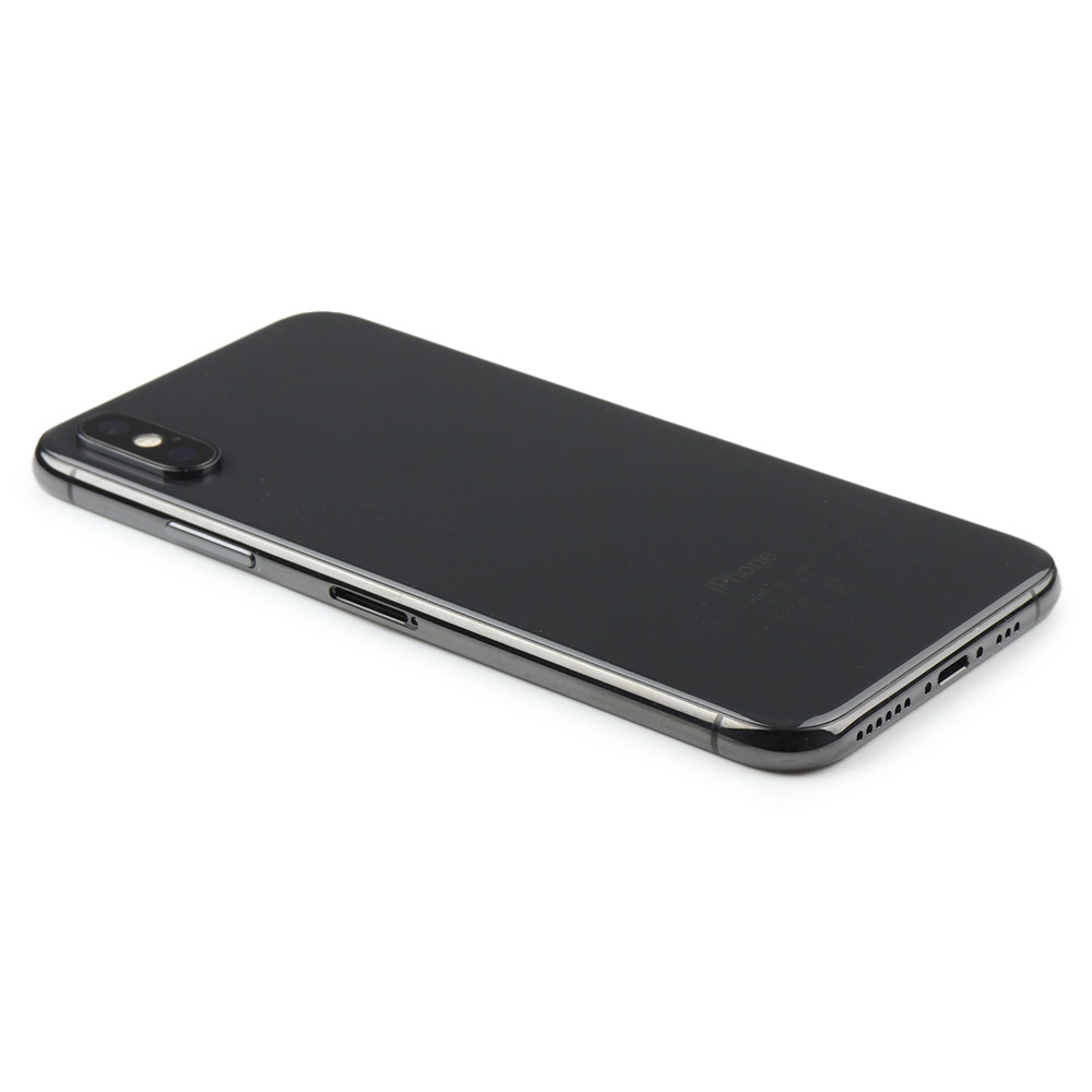 Rear Housing with small parts For iPhone Xs Black Pulled
