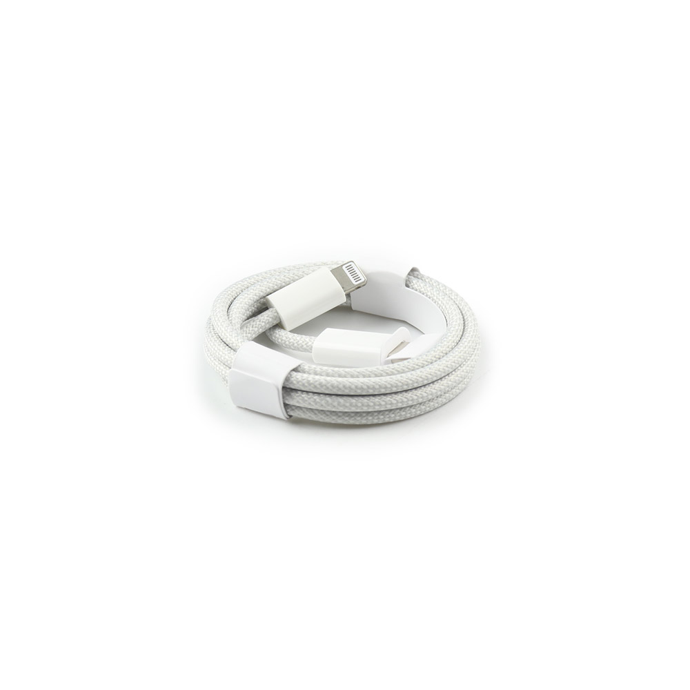 USB-C to 8 Pin Cable (Braided) After Market For iPhone 14 Grey
