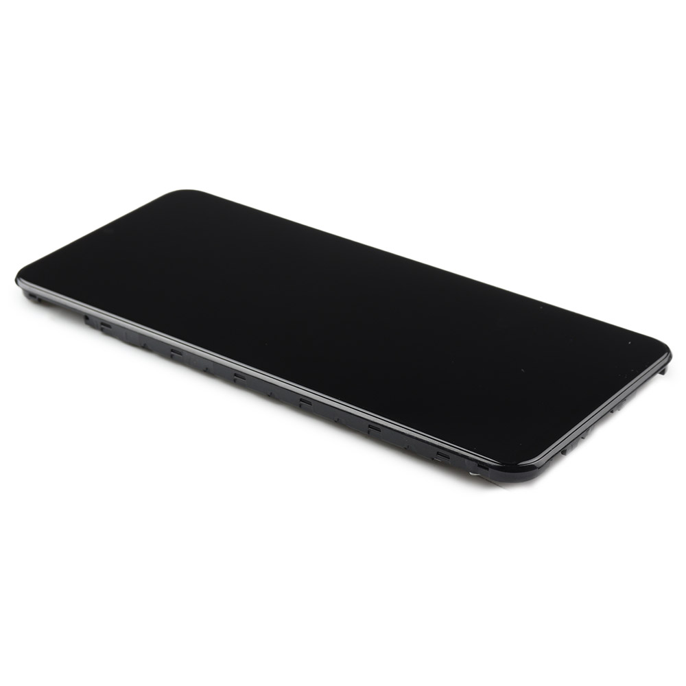 Display complete with housing Black For Samsung Galaxy A23 4G Service Pack